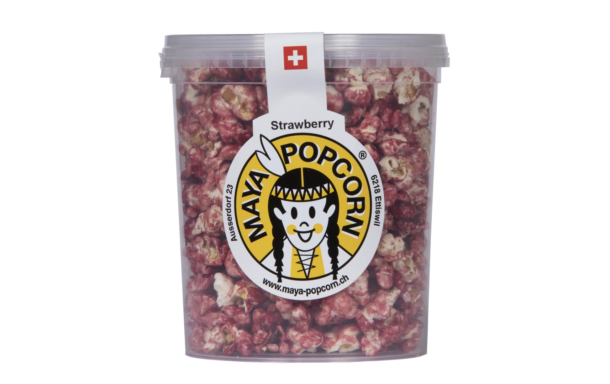 Maya Popcorn Erdbeere – 100 g