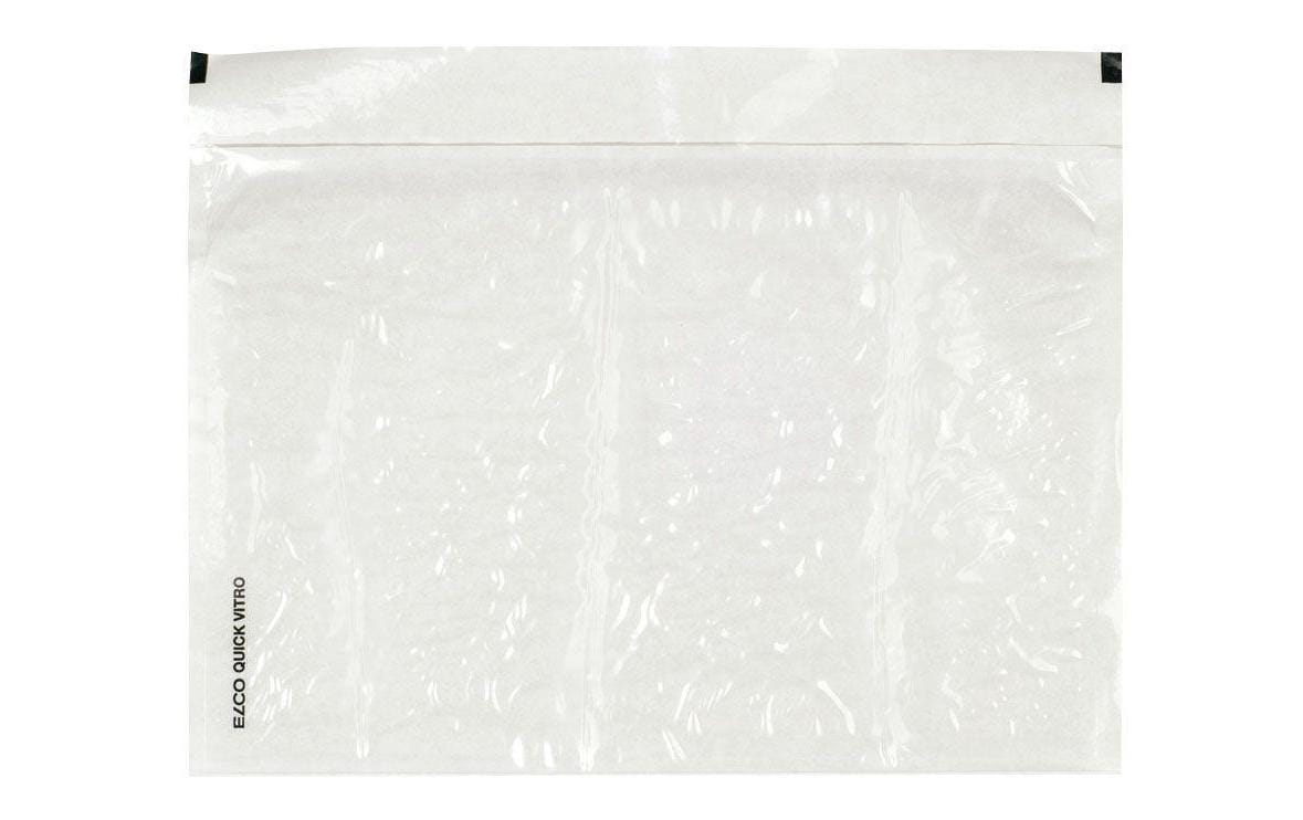 Elco Dokumententasche – C5 (162 × 229 mm), ohne Fenster, unbedruckt, transparent, selbstklebend – 250 Stück