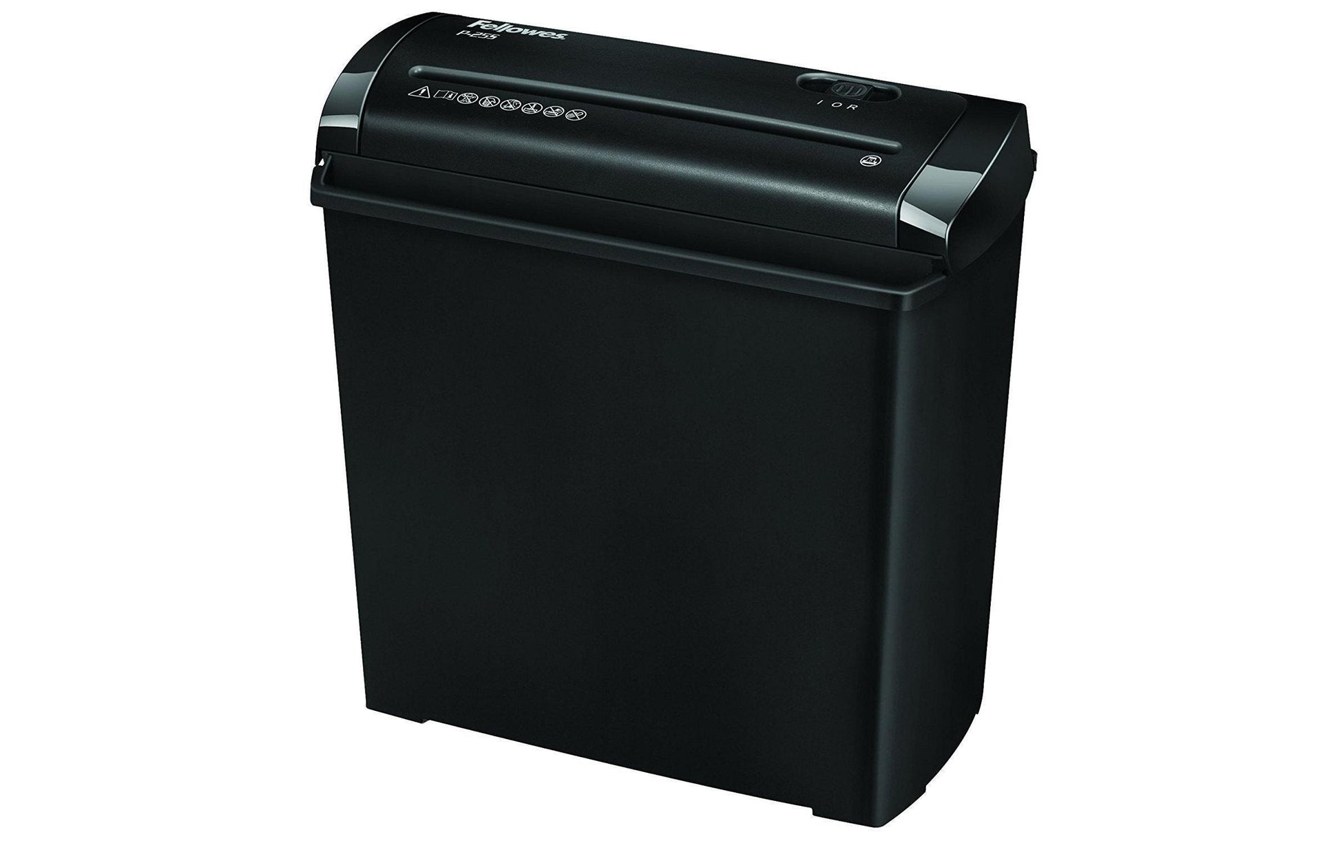 Fellowes Powershred P-25S – Aktenvernichter, DIN P-1, Streifenschnitt 7 mm, 5 Blatt, 11 l