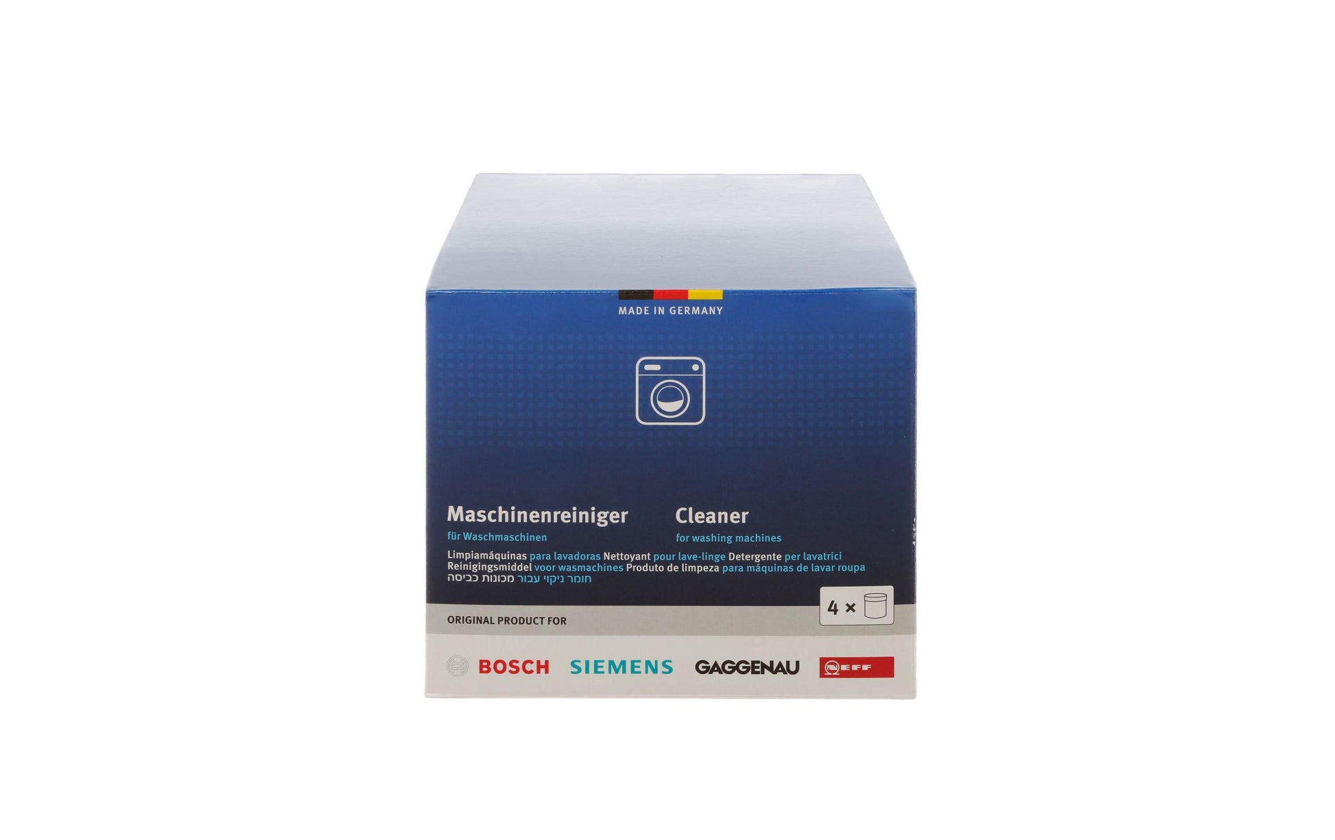 Siemens Entkalker (Haushaltsgeräte) – für Waschmaschine – Pulver – 200 g, 4 Stk.