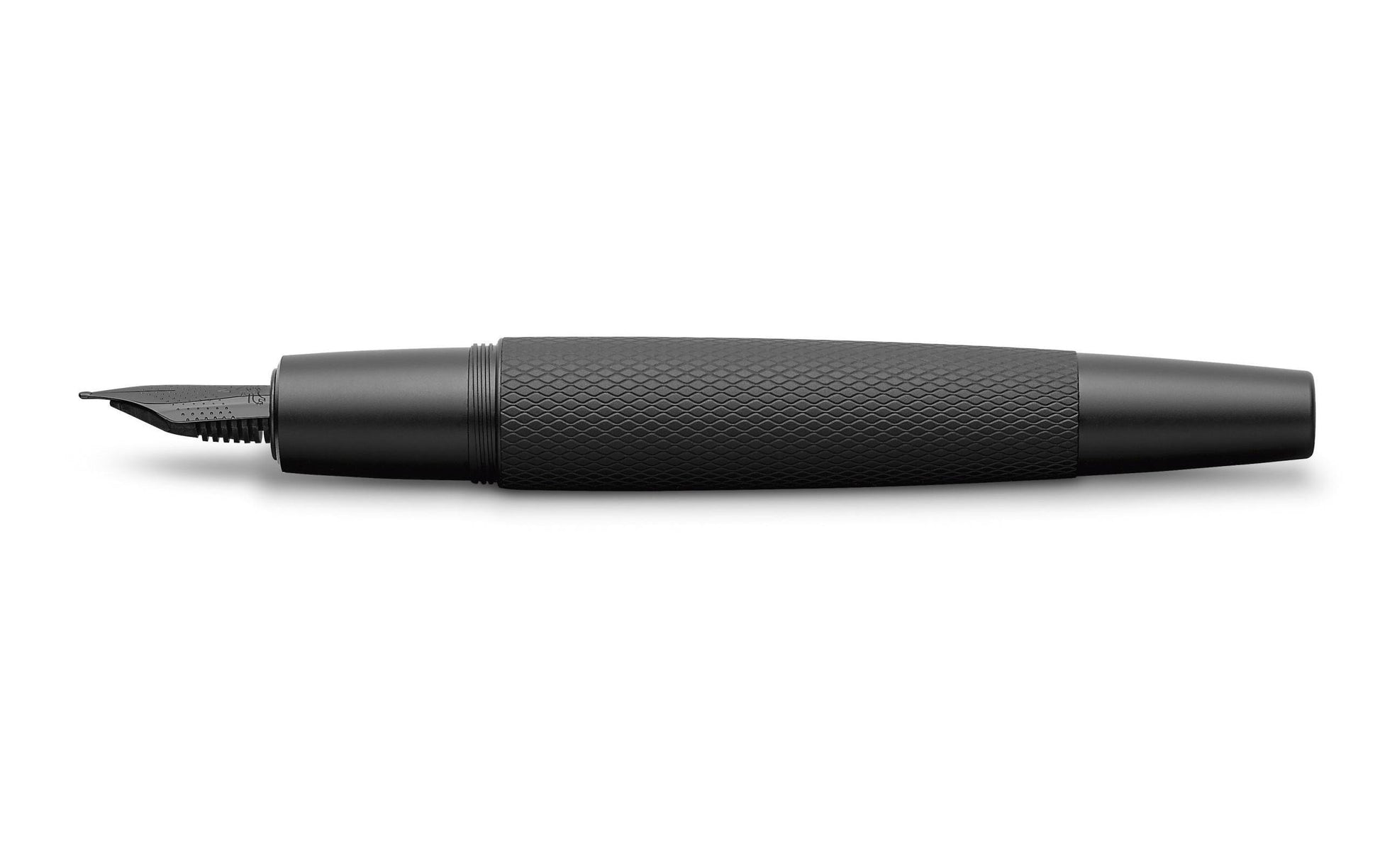 Faber-Castell e-motion Pure – Federspitze M – für Rechts- & Linkshänder – schwarz – Patronen