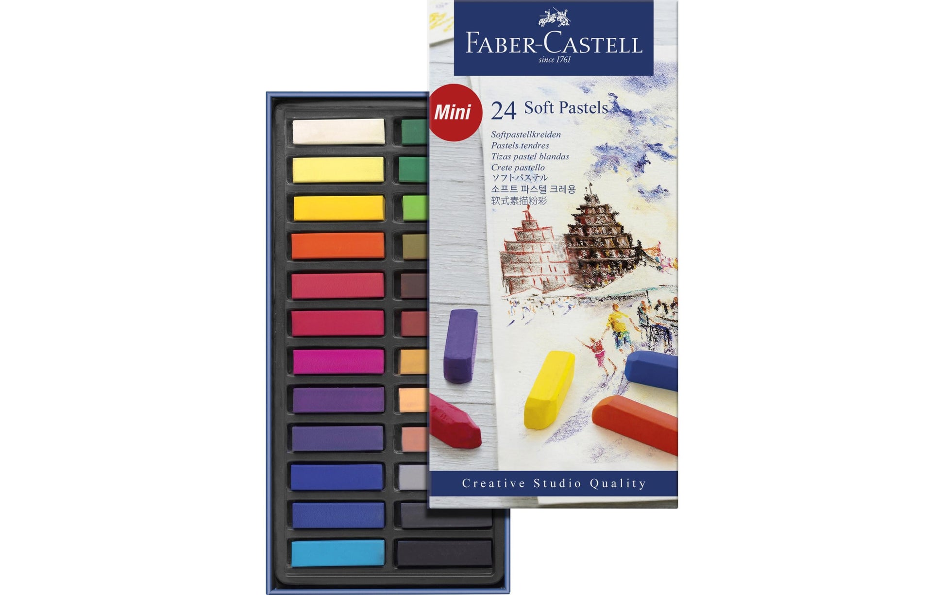 Faber-Castell Soft Pastelle – 24 Stk.