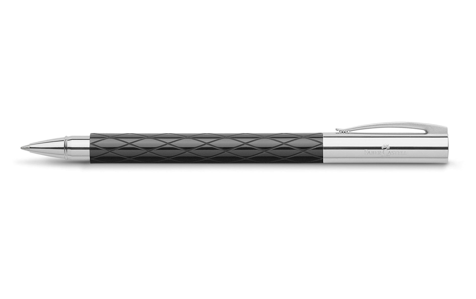 Faber-Castell Ambition Rhombus – Tintenroller, 0,7 mm, Schwarz