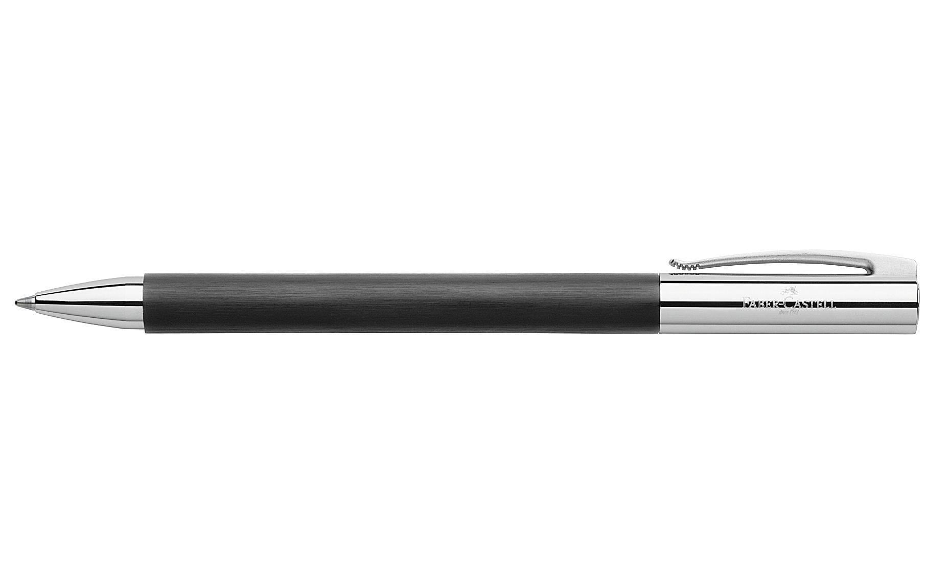 Faber-Castell Kugelschreiber – schwarz, Kunststoff