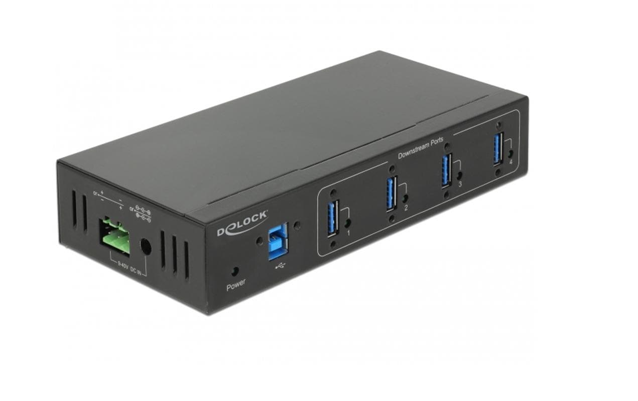DeLOCK 63309 USB-Hub – USB-B, 4× USB-A, für Windows