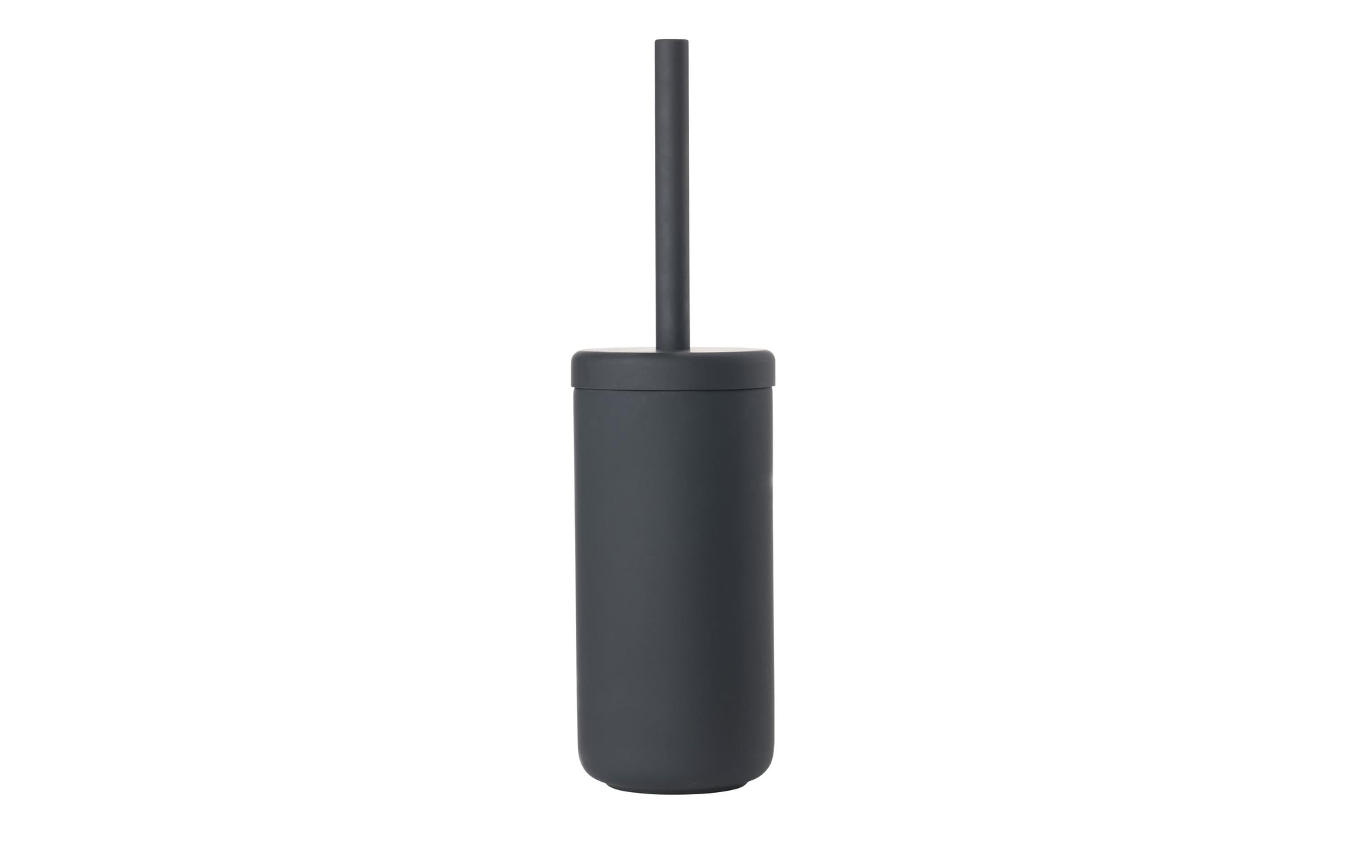 Zone Denmark WC-Bürstenset – Keramik, Steingut, schwarz, H 38,7 cm, Ø 10 cm
