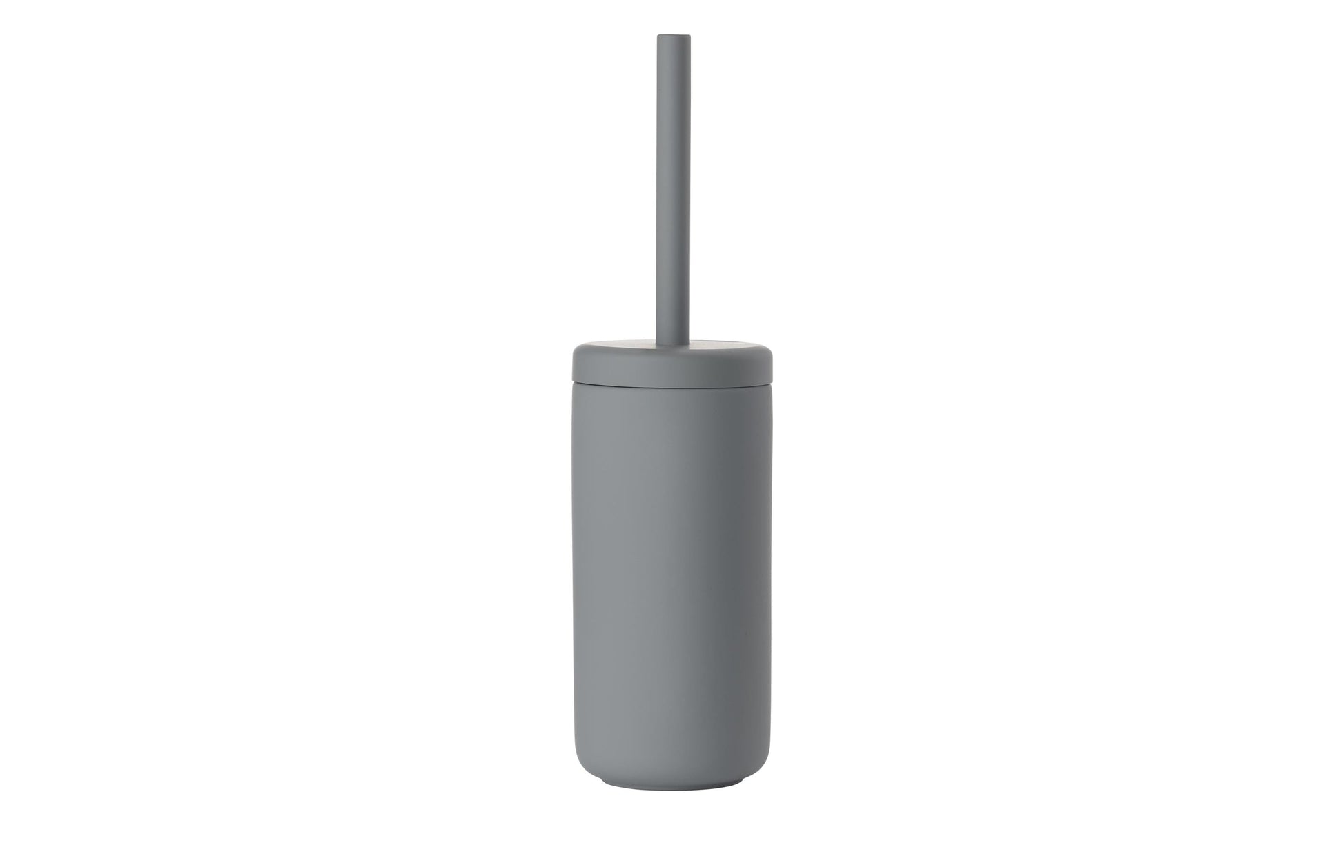 Zone Denmark WC-Bürstenset – Keramik, Grau, H 38,7 cm, Ø 10 cm