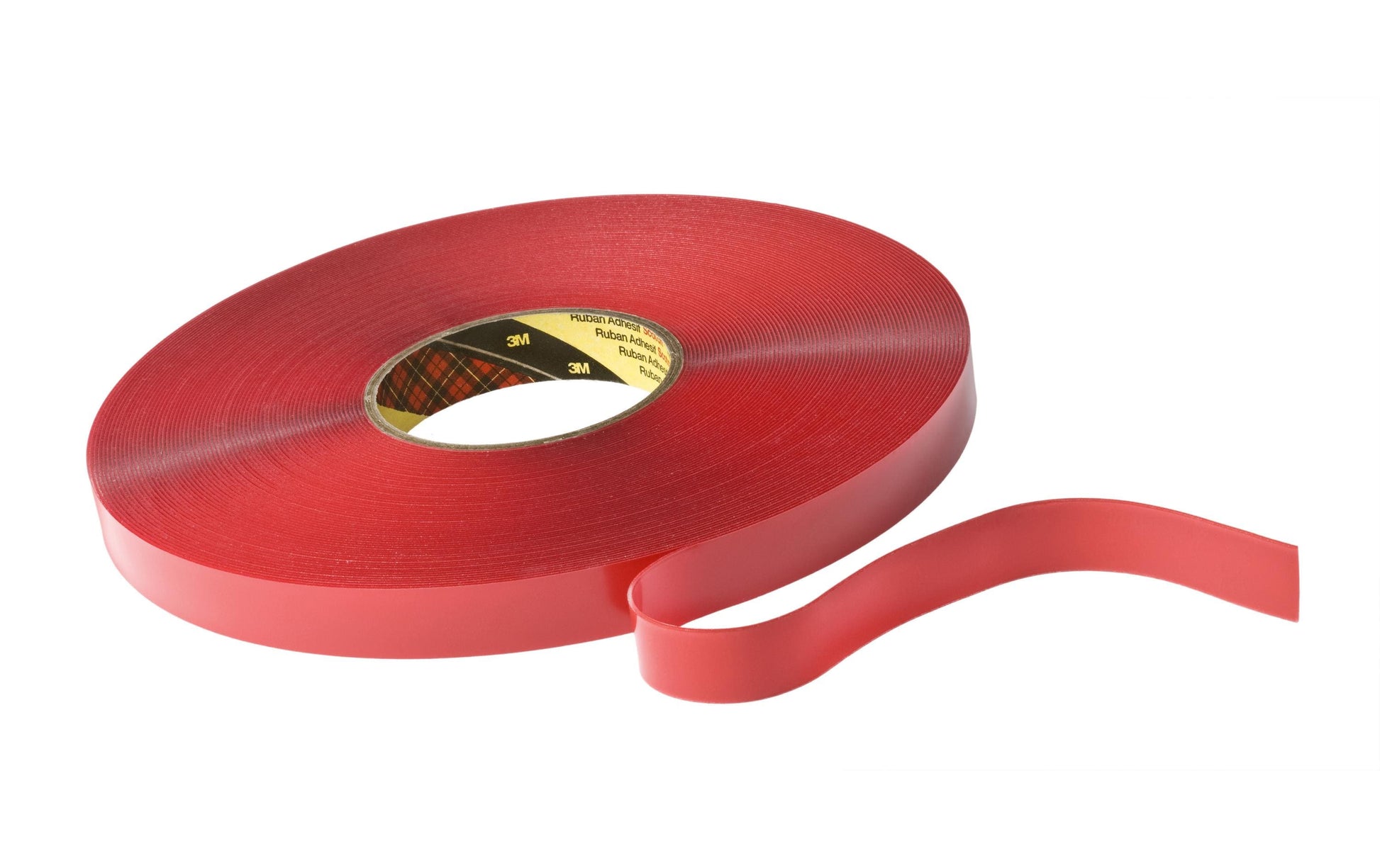 3M Doppelseitiges Klebeband 4910F – permanent, transparent, 19 mm × 11 m