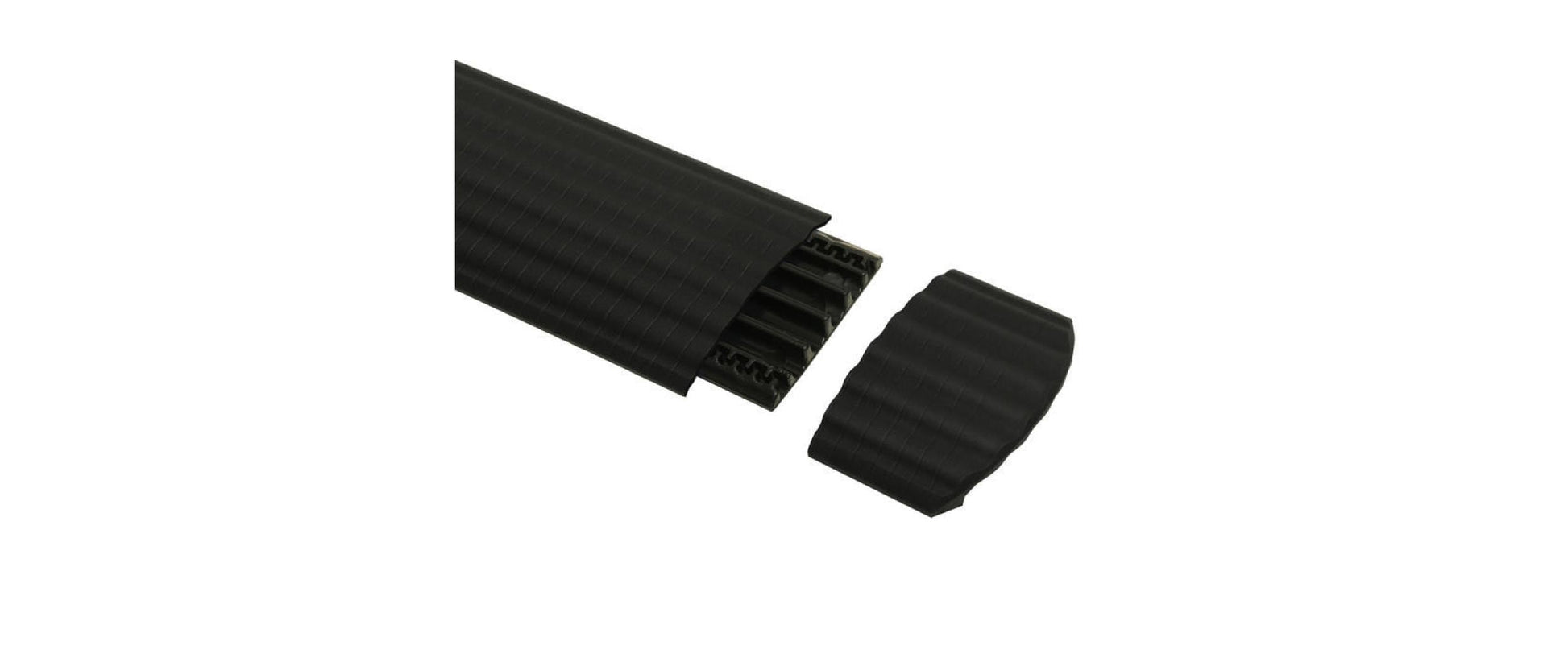 Defender Office ER Endstück – 125 × 21 mm – Kunststoff – Schwarz, 1 Stk.