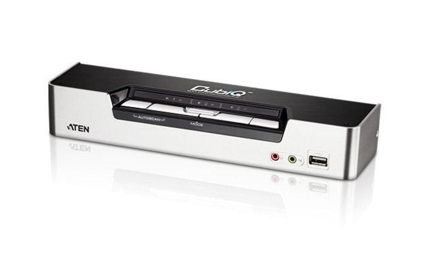 ATEN CS1794 – KVM-Switch 4-Port, HDMI/USB 2.0, 1920 × 1200 (WUXGA), Audio, für Windows, Mac, Linux