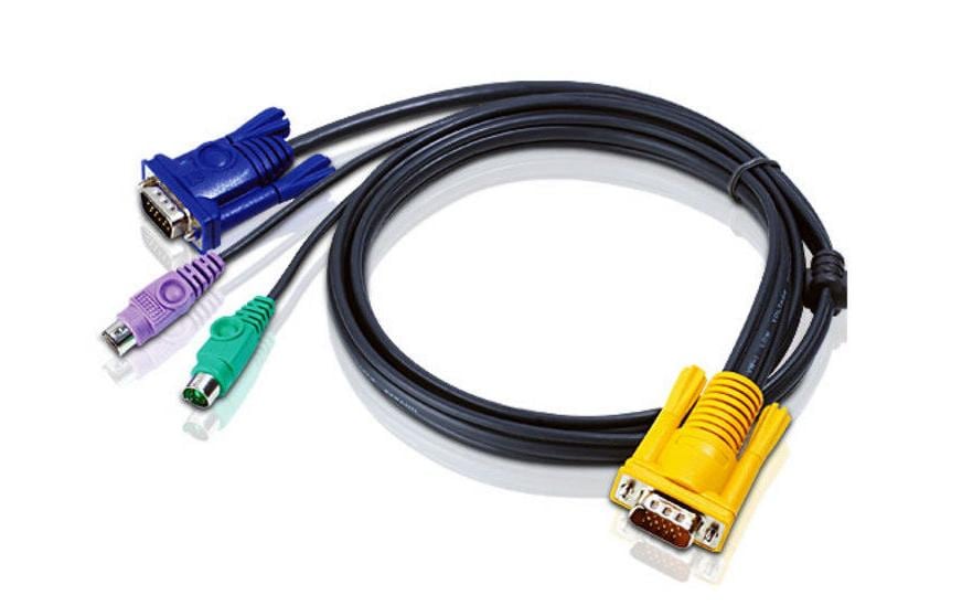ATEN PS/2-KVM-Kabel (VGA, SPHD) – 6 m