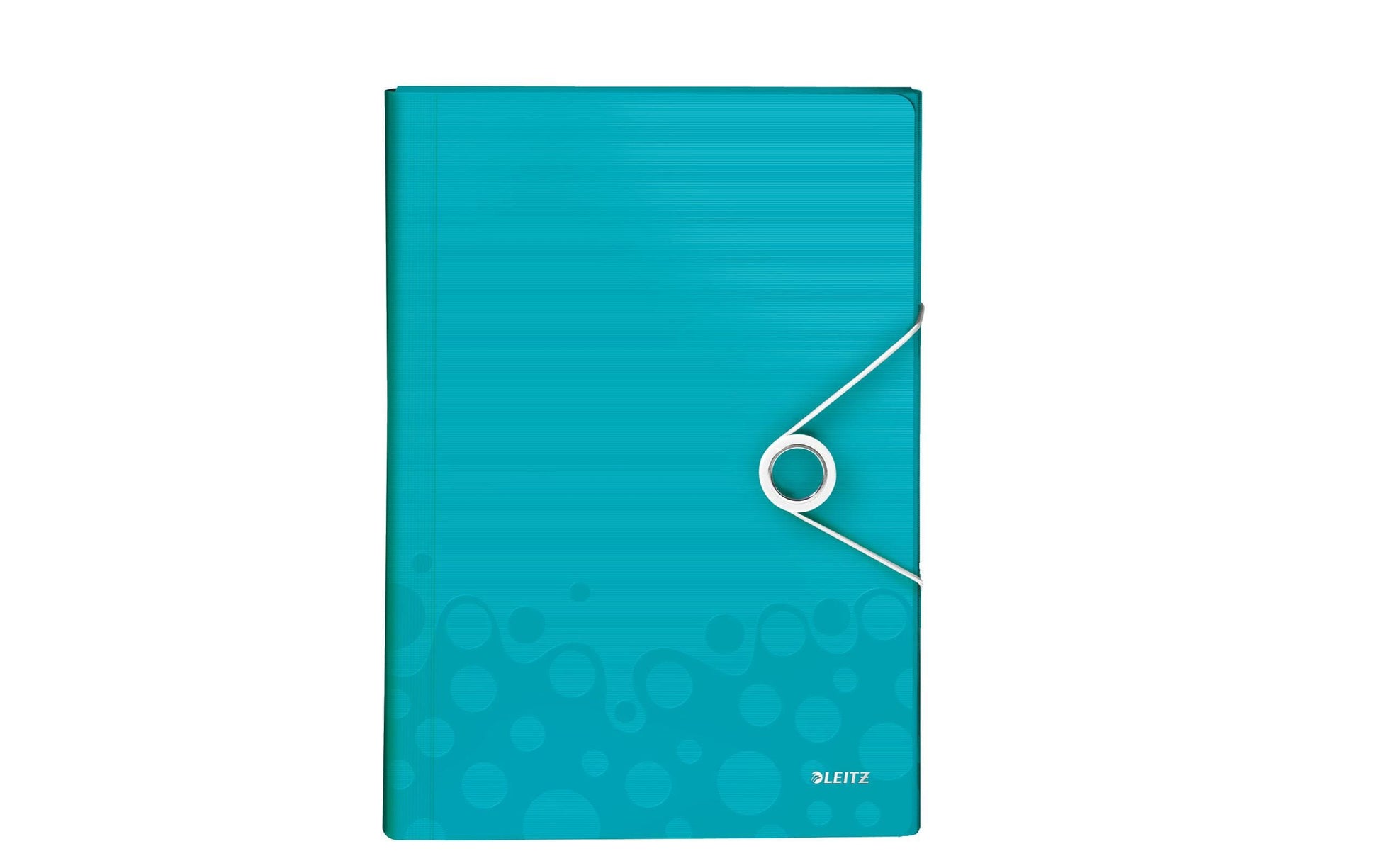 Leitz Sammelmappe für A4, Kunststoff, Eisblau, mit Gummizug