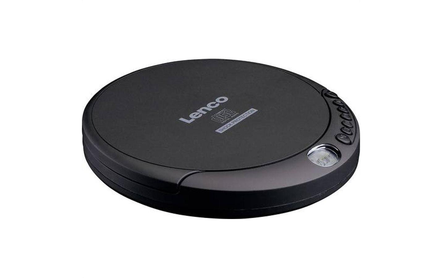 Lenco CD-200 – CD-Player – Portabel – MP3, USB, Akkubetrieb – Schwarz