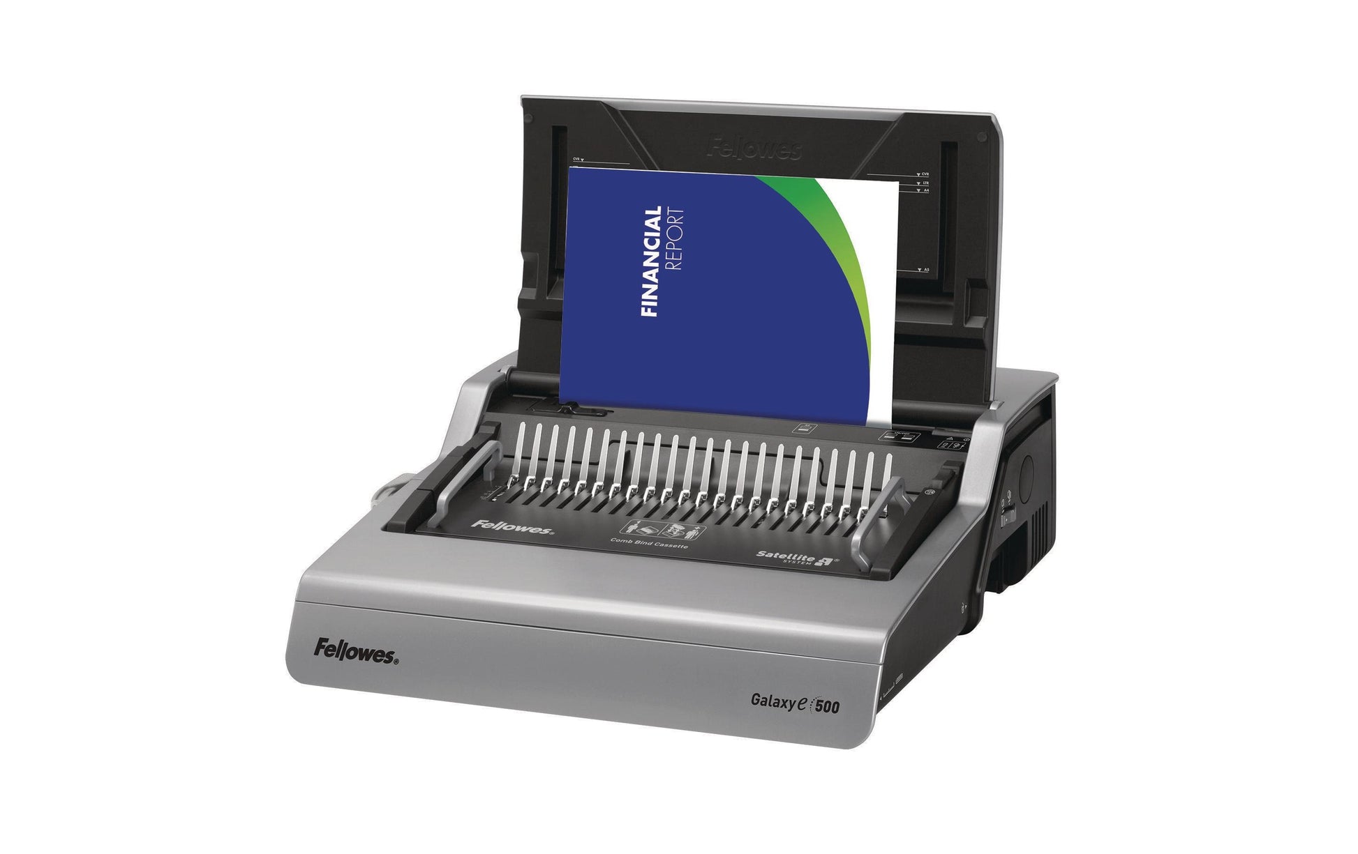 Fellowes Galaxy-E Bindegerät – Plastikbindung, 28 Blätter