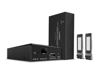 Lindy DisplayPort 1.2/USB KVM-Extender über Glasfaser, bis 300 m