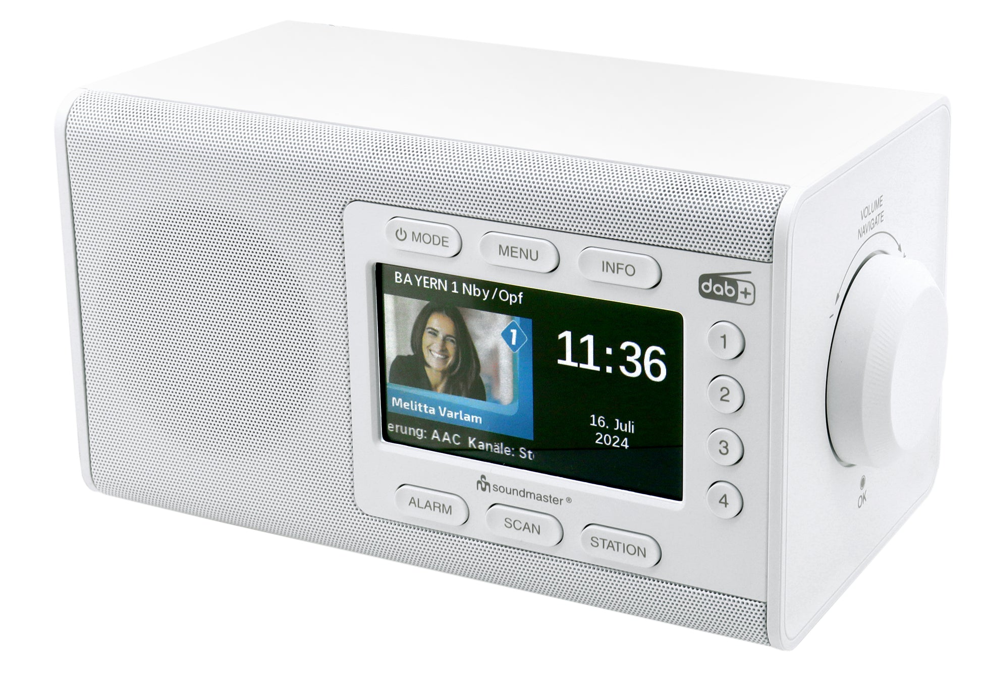 Soundmaster DAB900WE – USB-C, 5 W