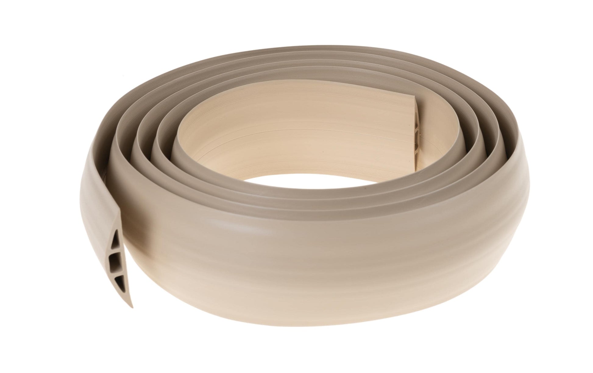 Elbro Kabelbrücke – 3 m – innen 14 × 7 mm – beige – Kunststoff