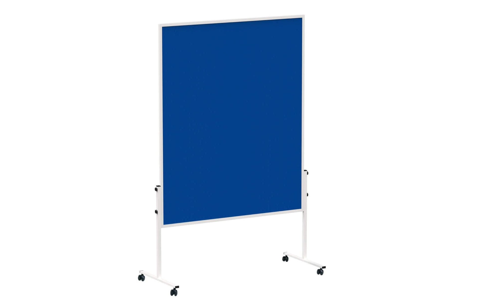 MAUL Pinnwand – Filz, Alurahmen – 120 × 150 cm, Blau