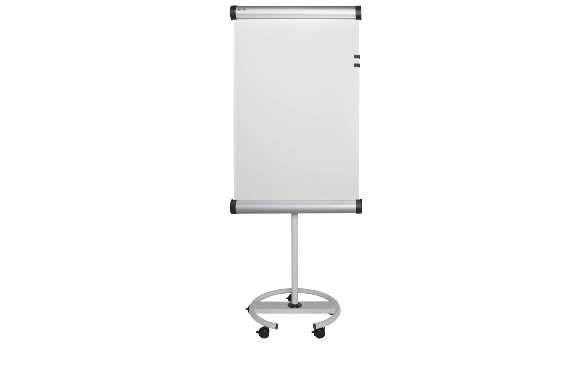 MAUL Flipchart solid flip2use – 66 × 97 cm, weiss, Metall