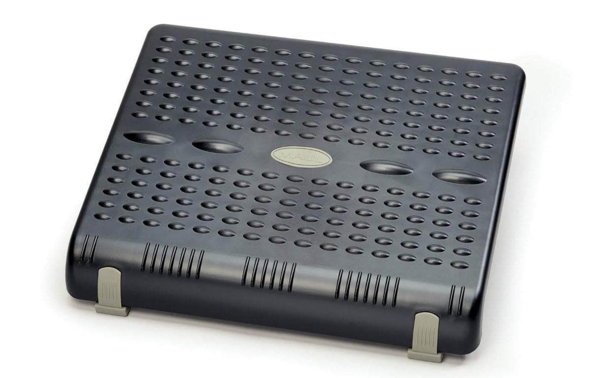 Maul Fussstütze – 45×35,3×5,5–13,8 cm, schwarz
