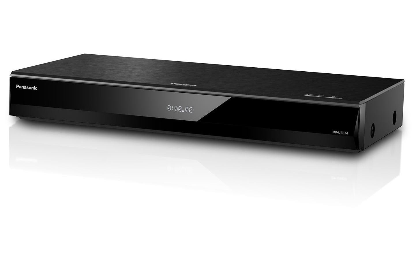 Panasonic DP-UB824 – 4K UHD Blu-ray-Player, 3D, Wi-Fi 5, 2× HDMI, Schwarz