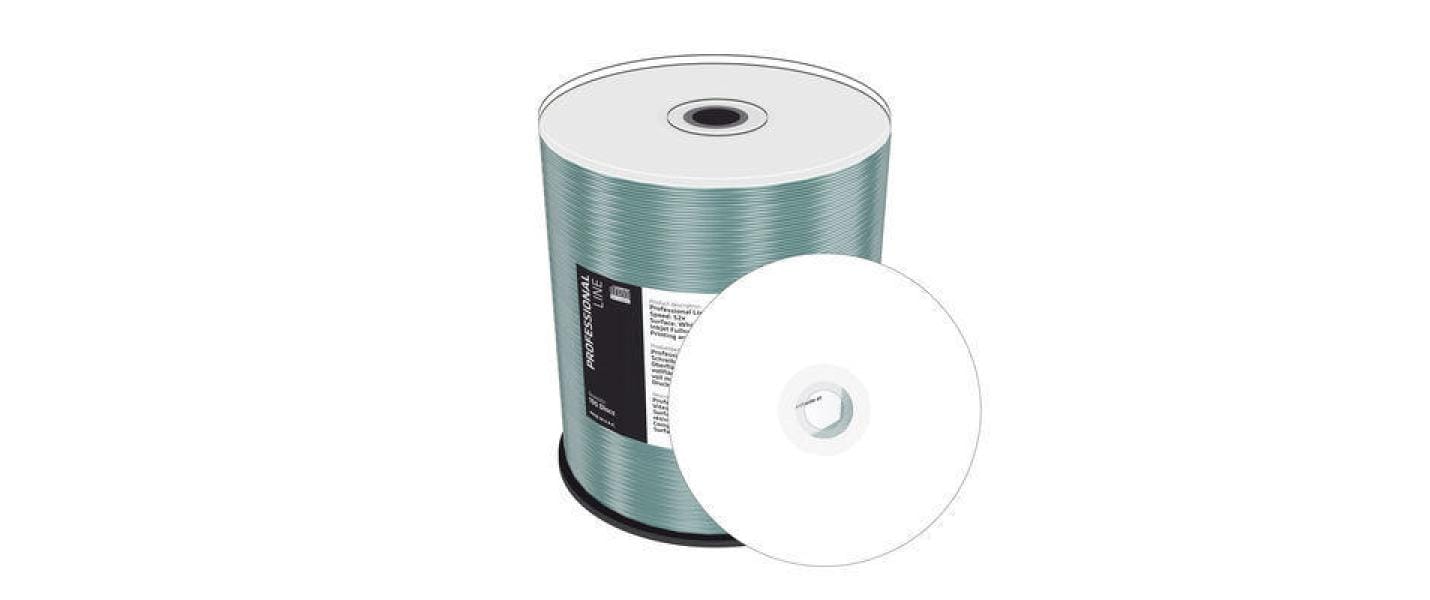 MediaRange CD-R 700 MB – 52×, bedruckbar, 100er Spindel