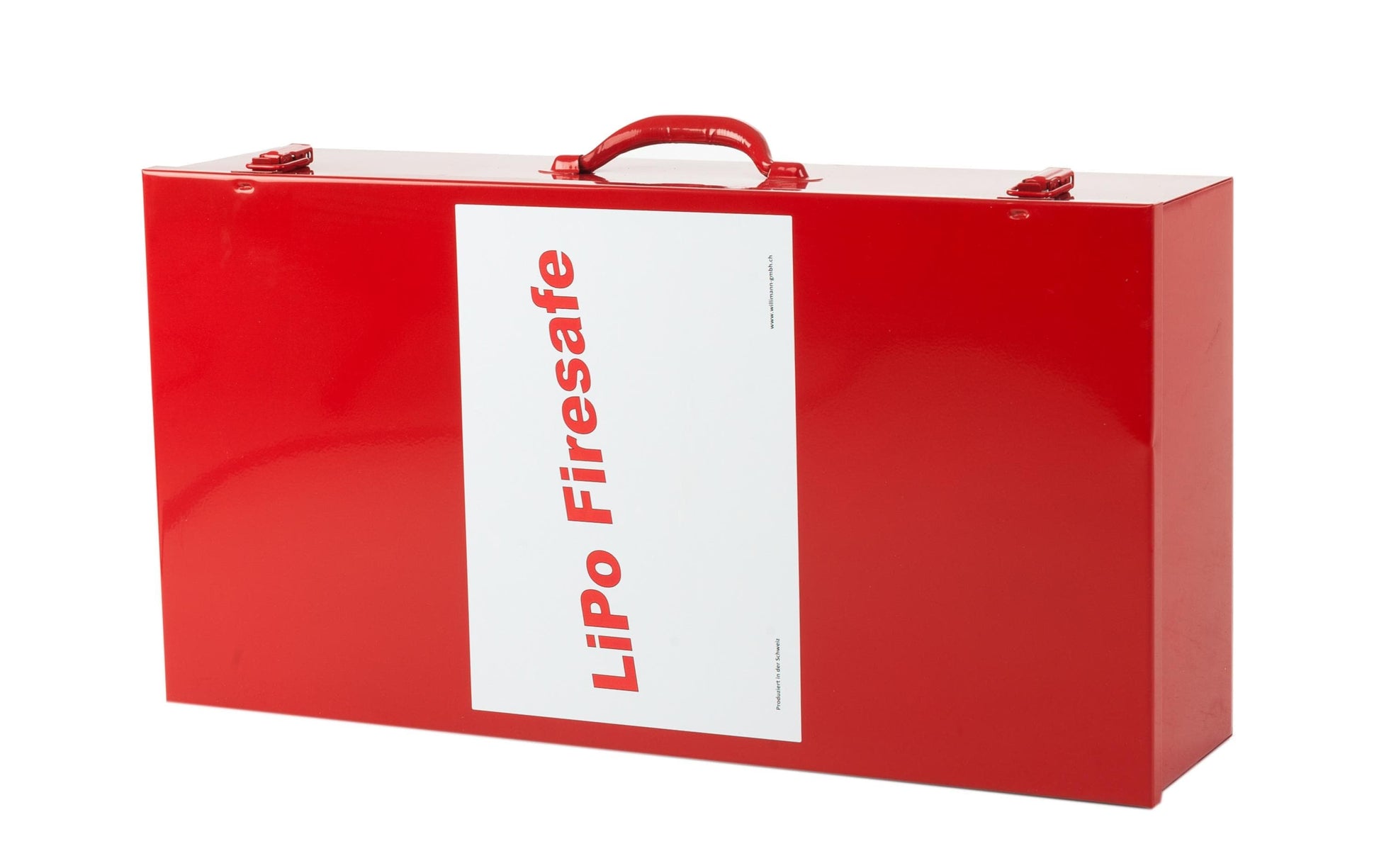 Willimann LiPo Firesafe Typ 03 Batterie-Aufbewahrungstasche – hängend, 5 Fächer, rot, B 340 × H 620 × T 160 mm