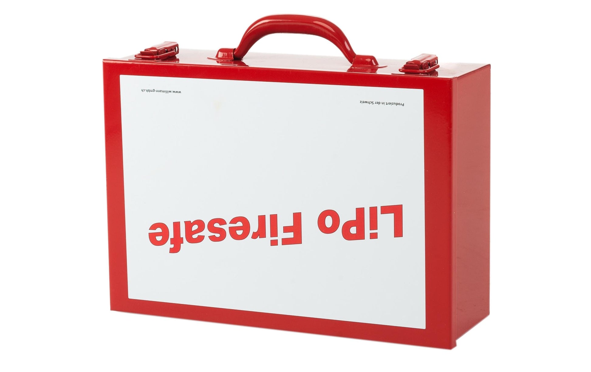 Willimann LiPo Firesafe Typ 01 – 340 × 260 × 110 mm – Rot