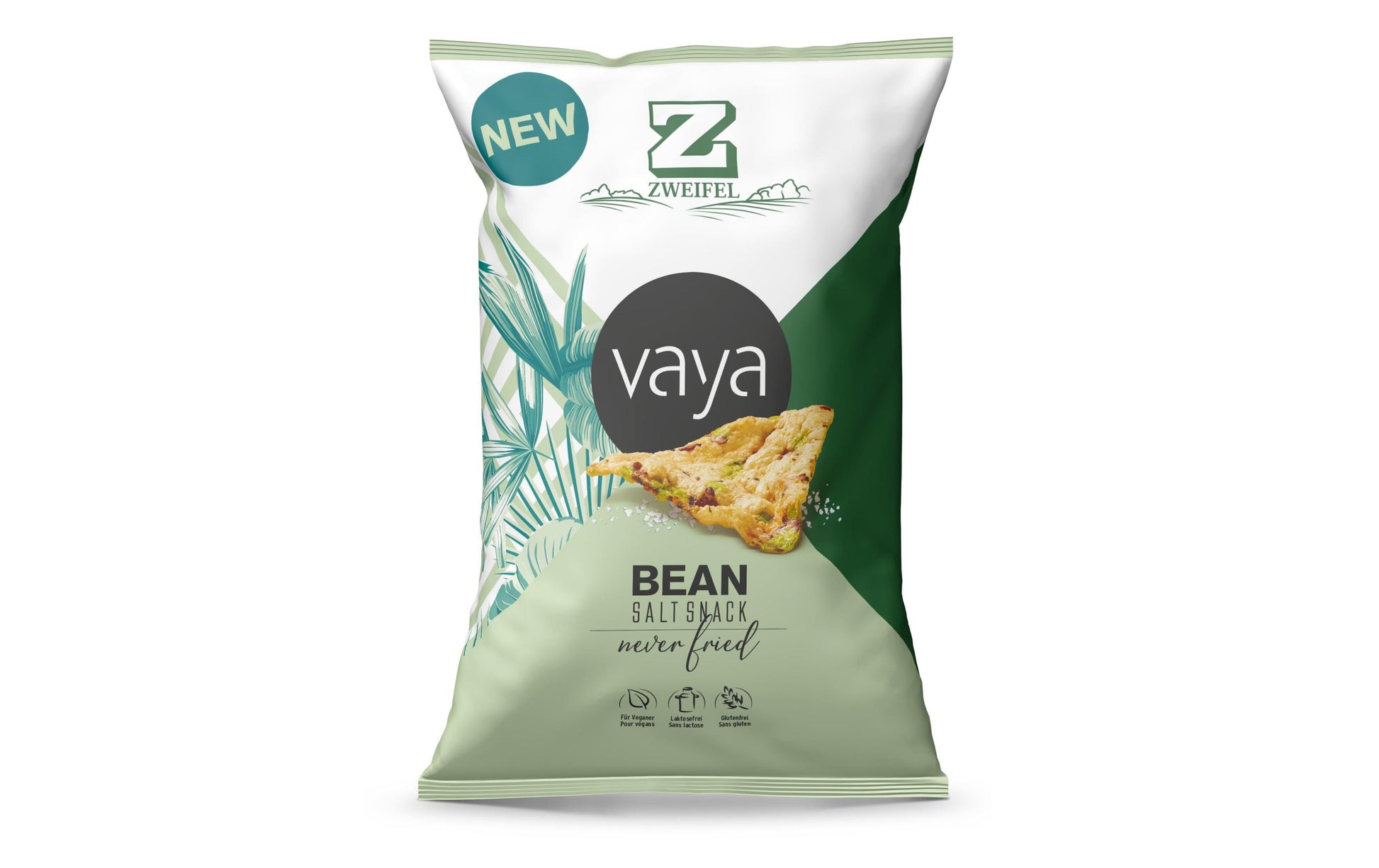 Zweifel Vaya Bean Chips – Salz, vegan, glutenfrei – 80 g