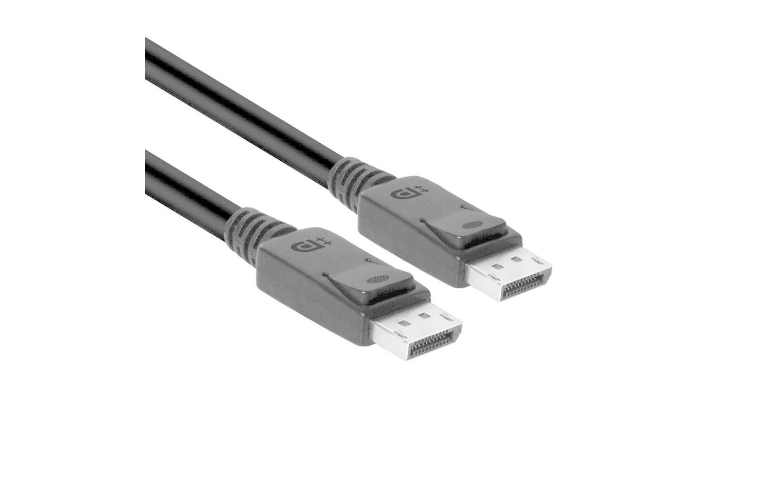 CLUB3D DisplayPort-zu-DisplayPort Anschlusskabel – 1 m, DisplayPort 1.4, Schwarz