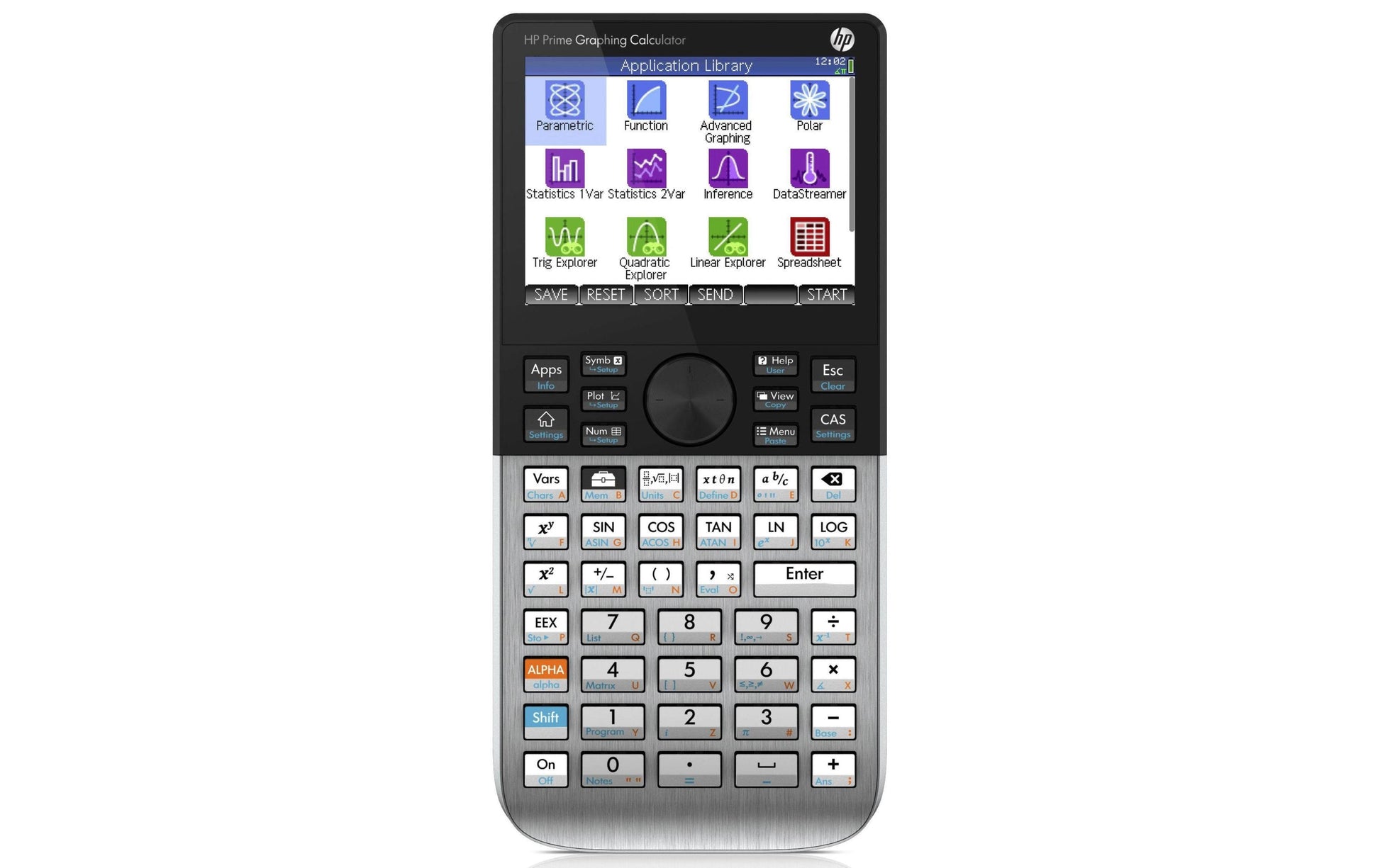 HP Taschenrechner Prime G2 – 33-stellig, CAS/Grafik, LCD, Akku, Schwarz