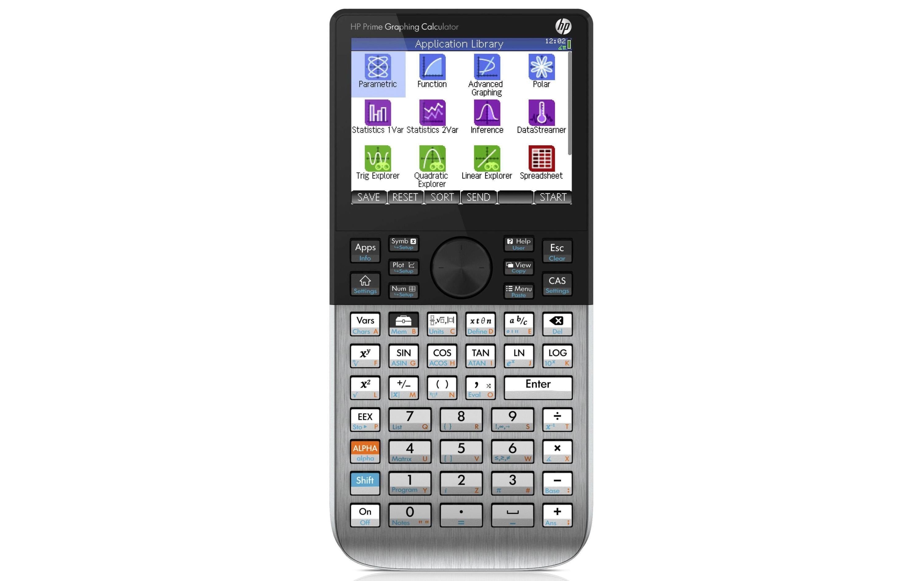 HP Taschenrechner Prime G2 – 33-stellig, CAS/Grafik, LCD, Akku, Schwarz