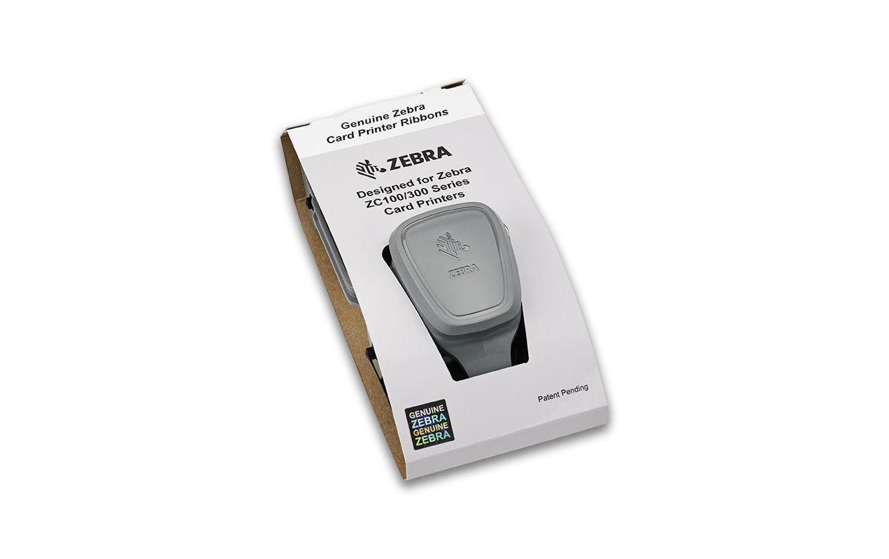 Zebra Kartendrucker-Farbband YMCKO – 200 Karten – für ZC100/300