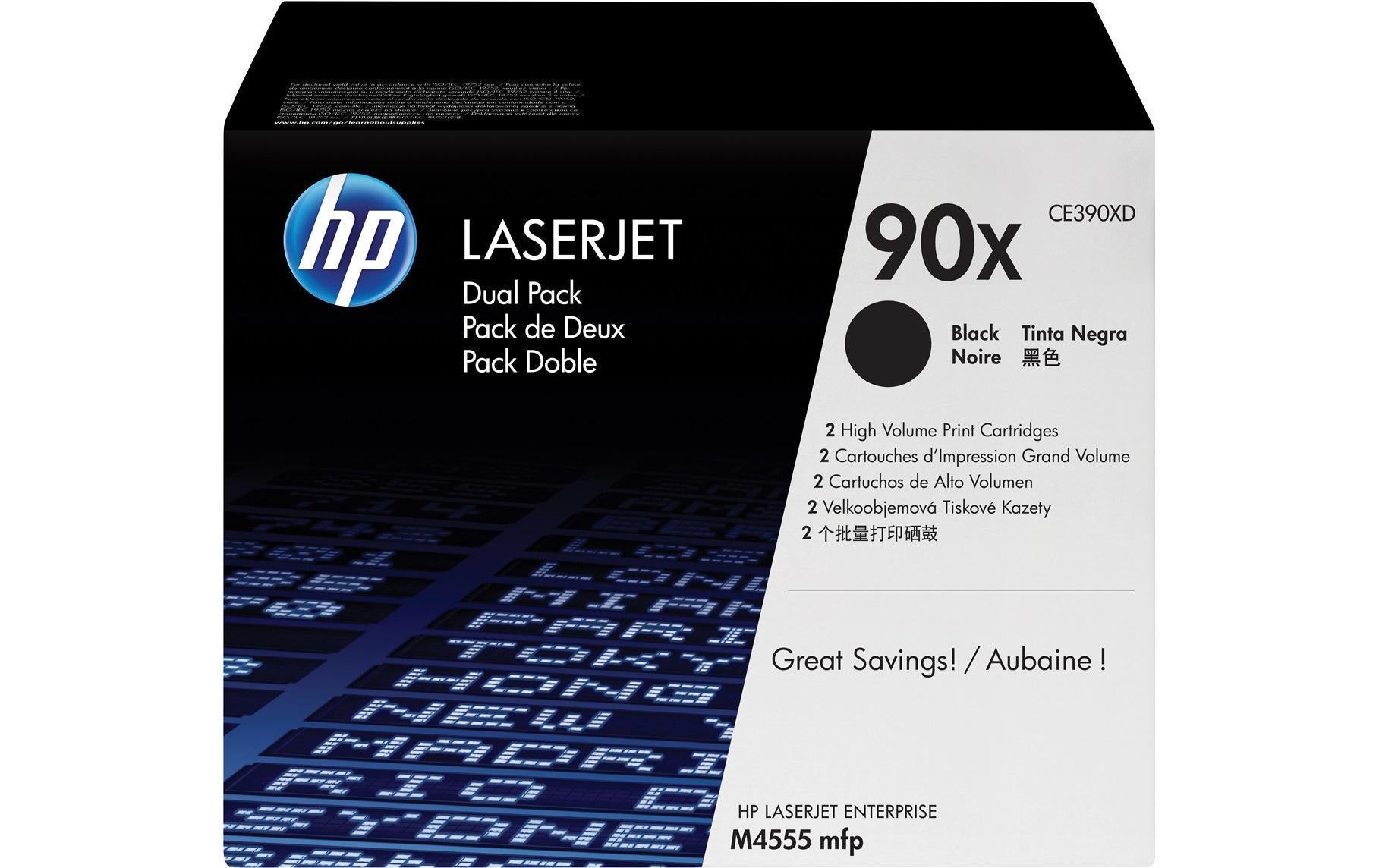 HP Toner-Multipack 90X – Schwarz, 24000 Seiten