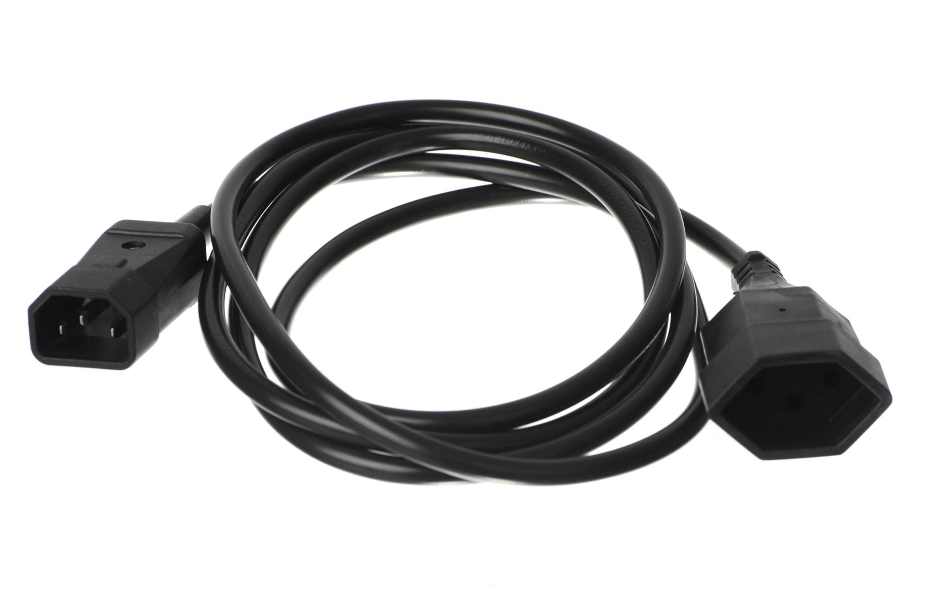 Diggelmann Netzkabel, IEC C14 auf T13, 1,5 m, Schwarz