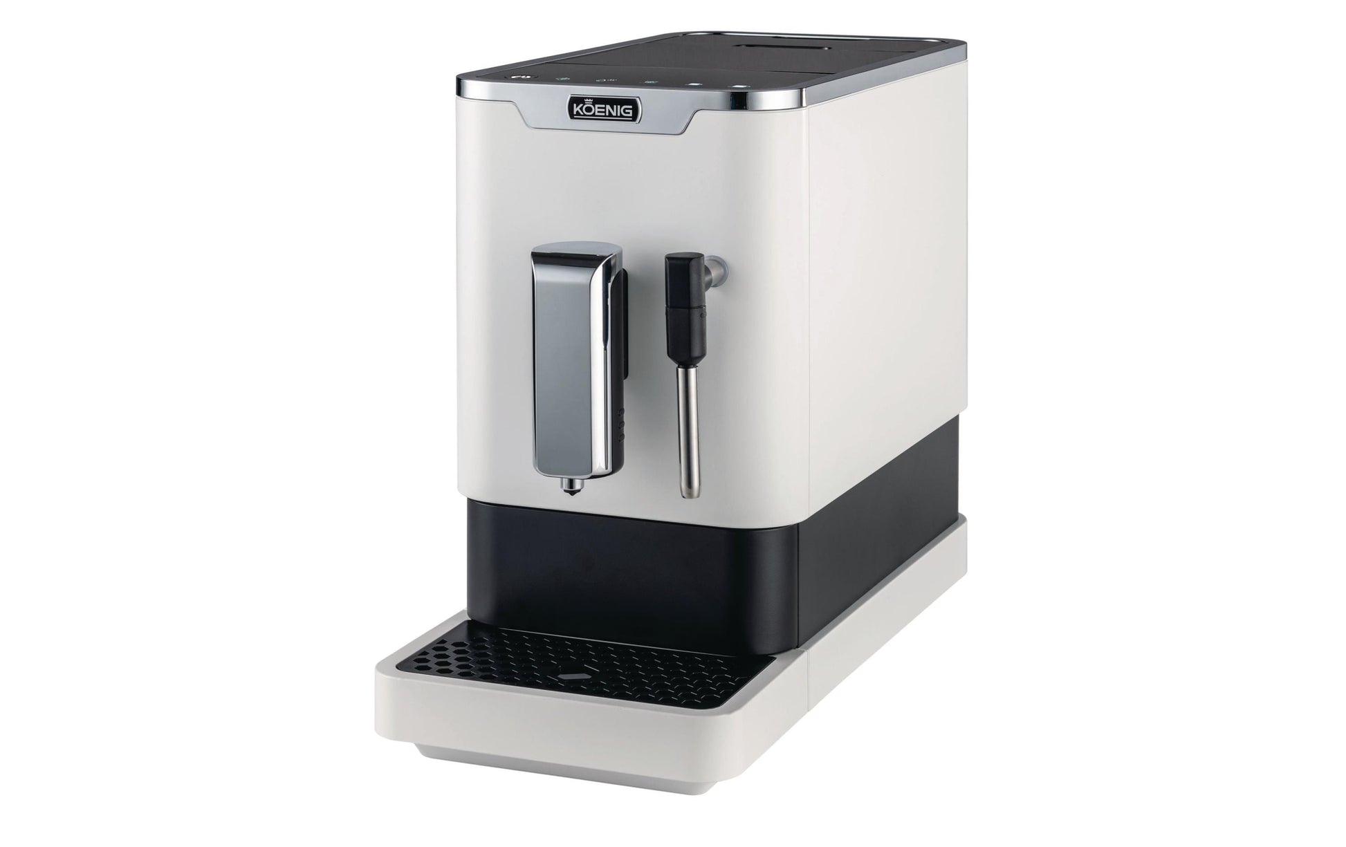Koenig B03905 Kaffeevollautomat – 19 bar, 1,2 l, 150 g, Weiss