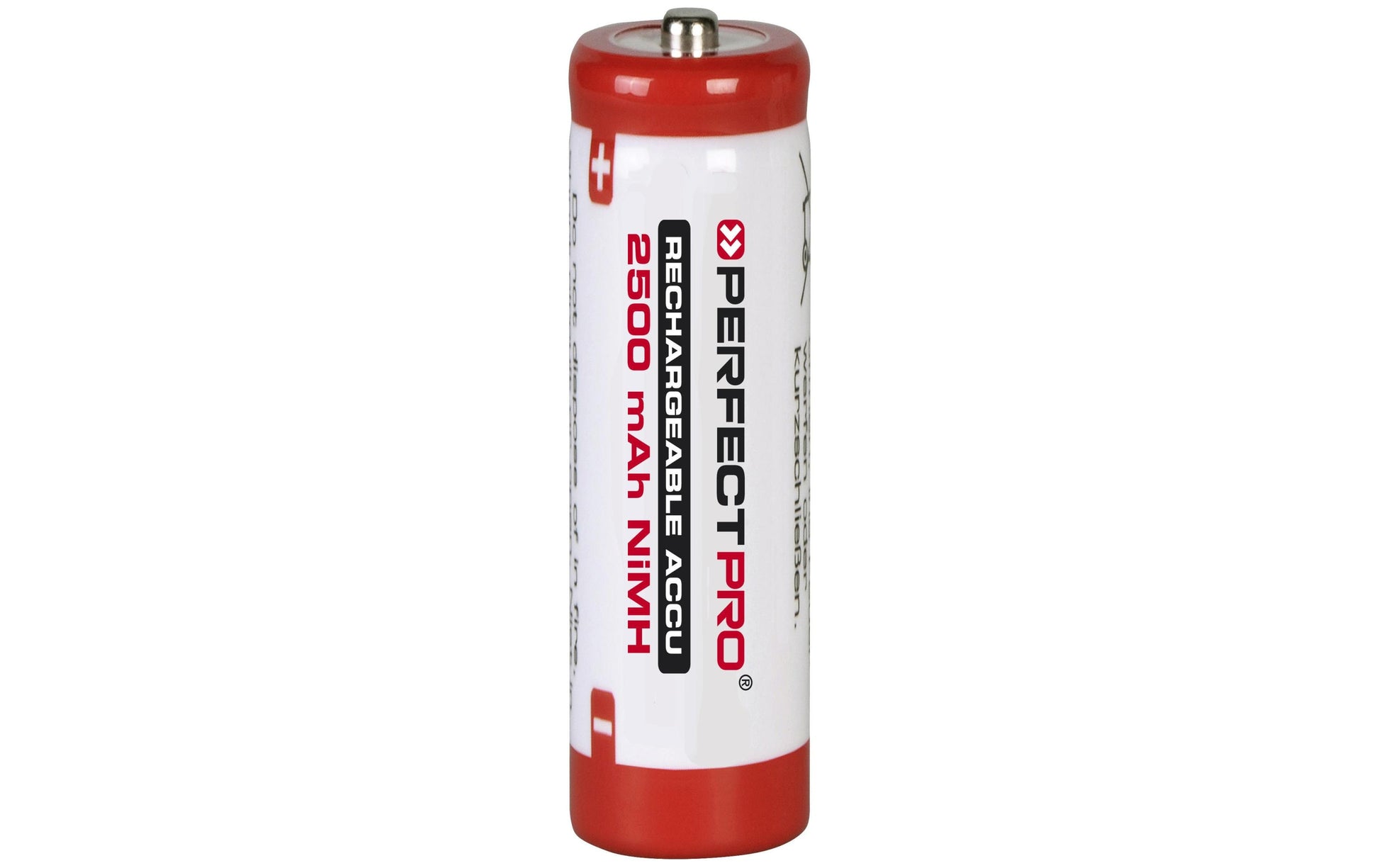 Perfectpro AA Akkus – NiMH, 2500 mAh, 1,2 V