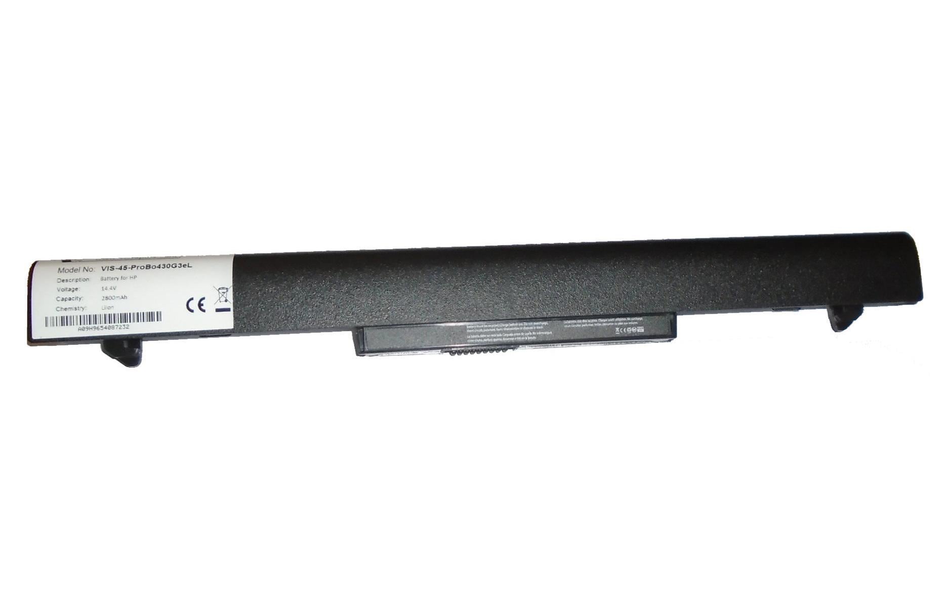 Vistaport Notebook-Akku – für HP ProBook 430/440/446/644 (G3) – 40 Wh, 14,4 V (4 Zellen) – Schwarz