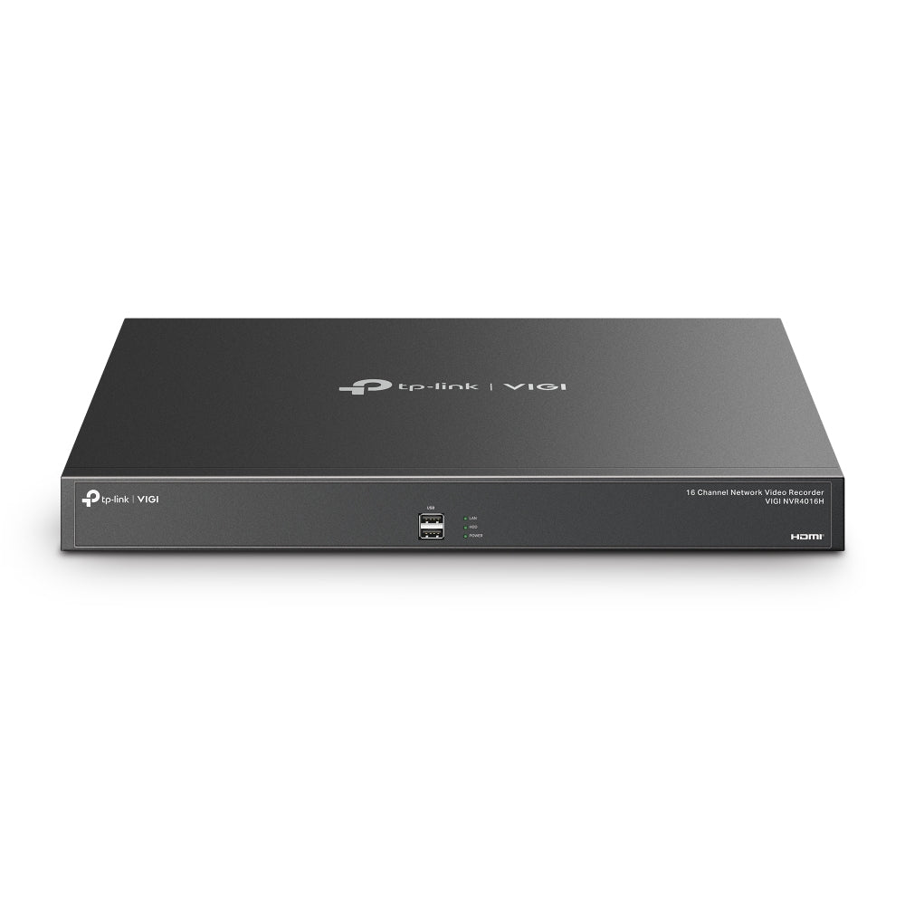 TP-Link VIGI NVR4016H 16-Kanal – 4K – 2-Wege-Audio