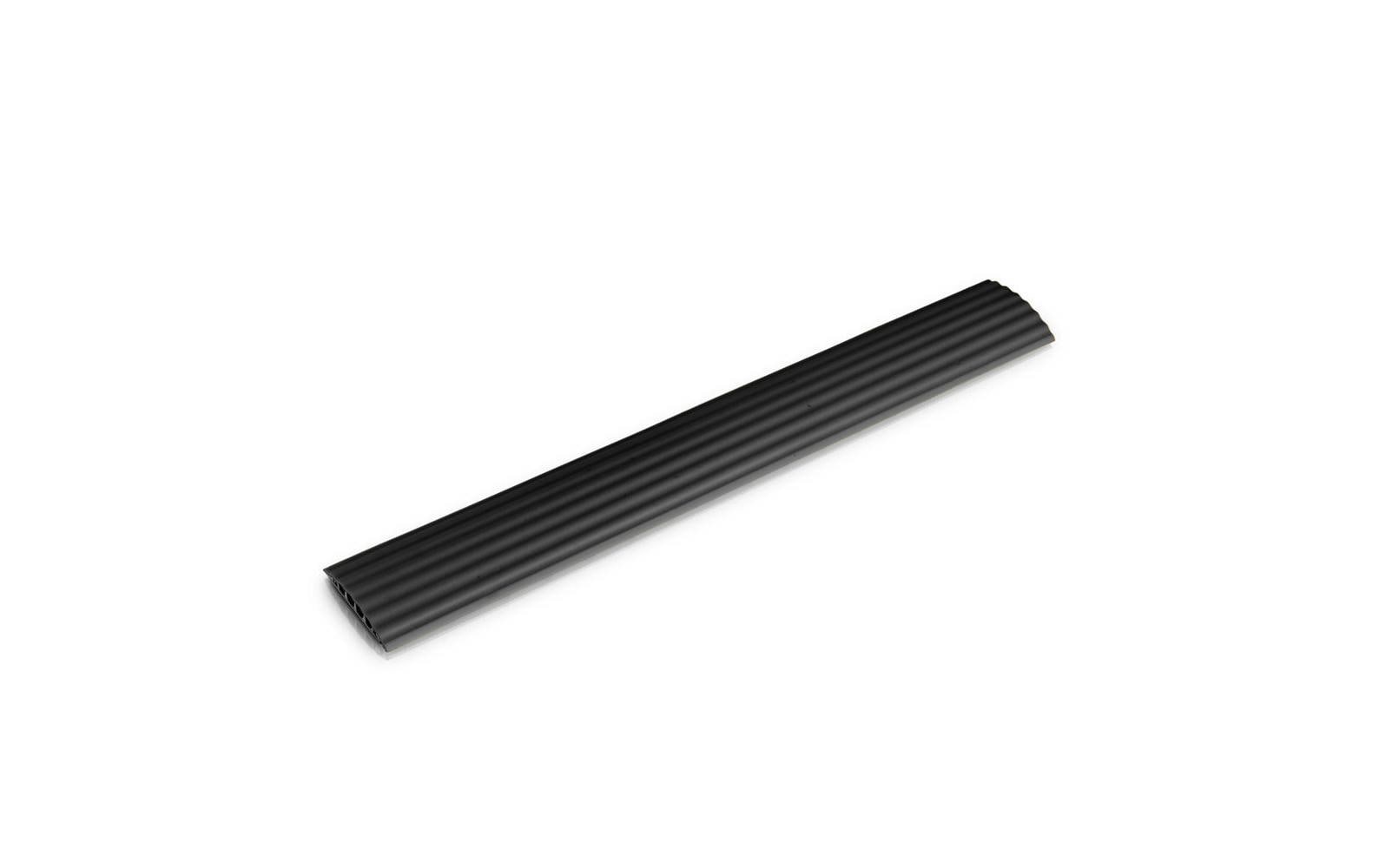 Defender Office Kabelbrücke – 0,9 m – Aussen 120×20 mm – Kunststoff – Schwarz, 4 Kanäle, 1 Stk.