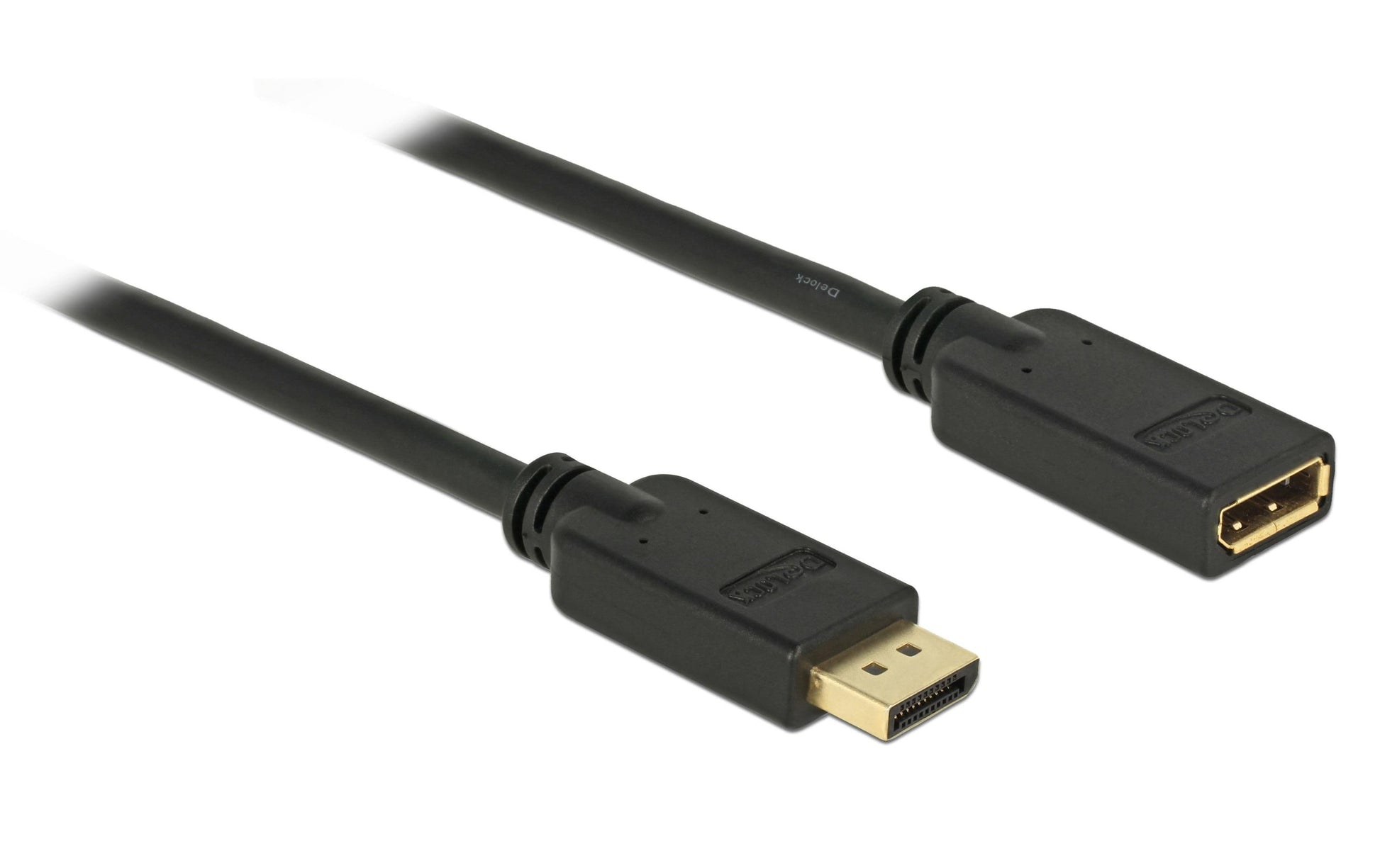 DeLOCK DisplayPort Verlängerungskabel 1.2 – 15 m, Schwarz