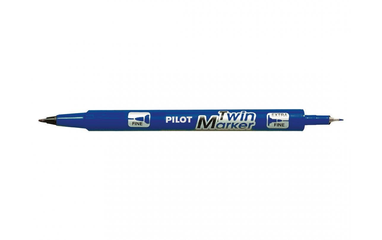 Pilot BegreeN Twin Permanentmarker – Doppeltspitze 0,3/0,5 mm – Blau