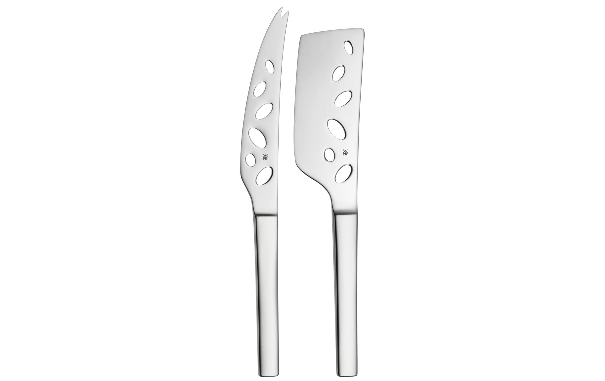 WMF Nuova Käsemesser-Set – Cromargan, glatter Schliff, 27,7 cm, silber, spülmaschinenfest, 2 Stk.