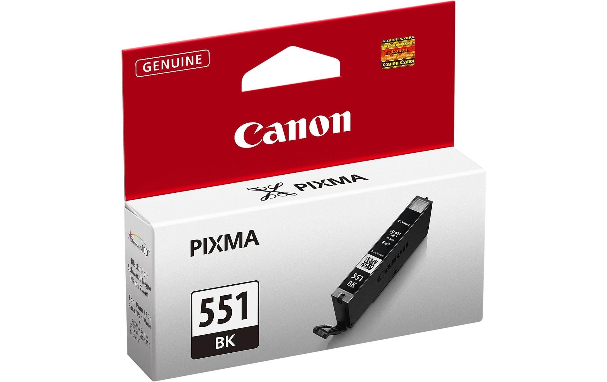 Canon Tintenpatrone CLI-551BK, Schwarz