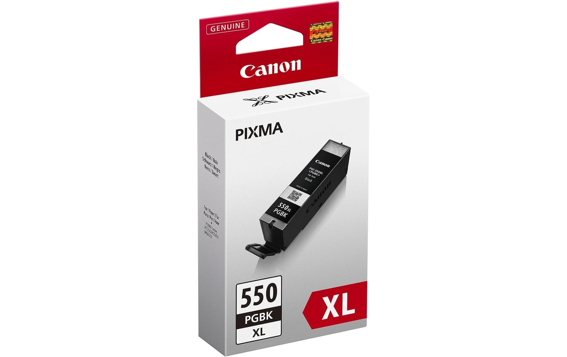 Canon Tintenpatrone PGI-550XL, Schwarz, 500 Seiten
