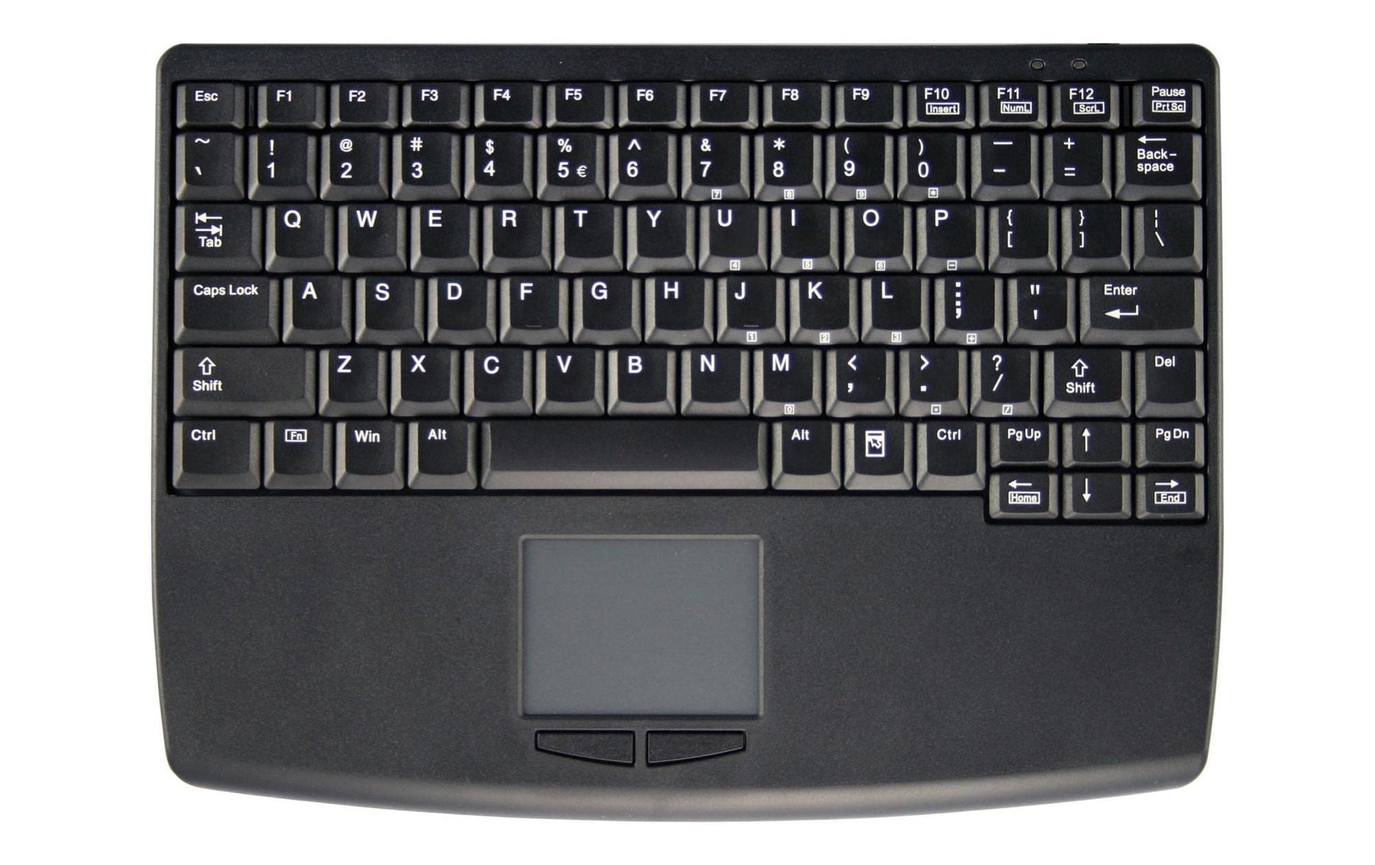 Active Key AK-4450G – Industrie-Tastatur – kabelgebunden, USB-A – QWERTZ (CH) – mit Touchpad – schwarz