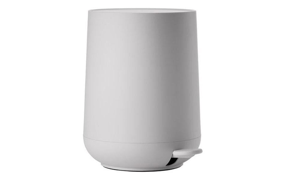 Zone Denmark Papierkorb Nova – 5 l – Kunststoff, grau – Ø 230 × H 290 mm