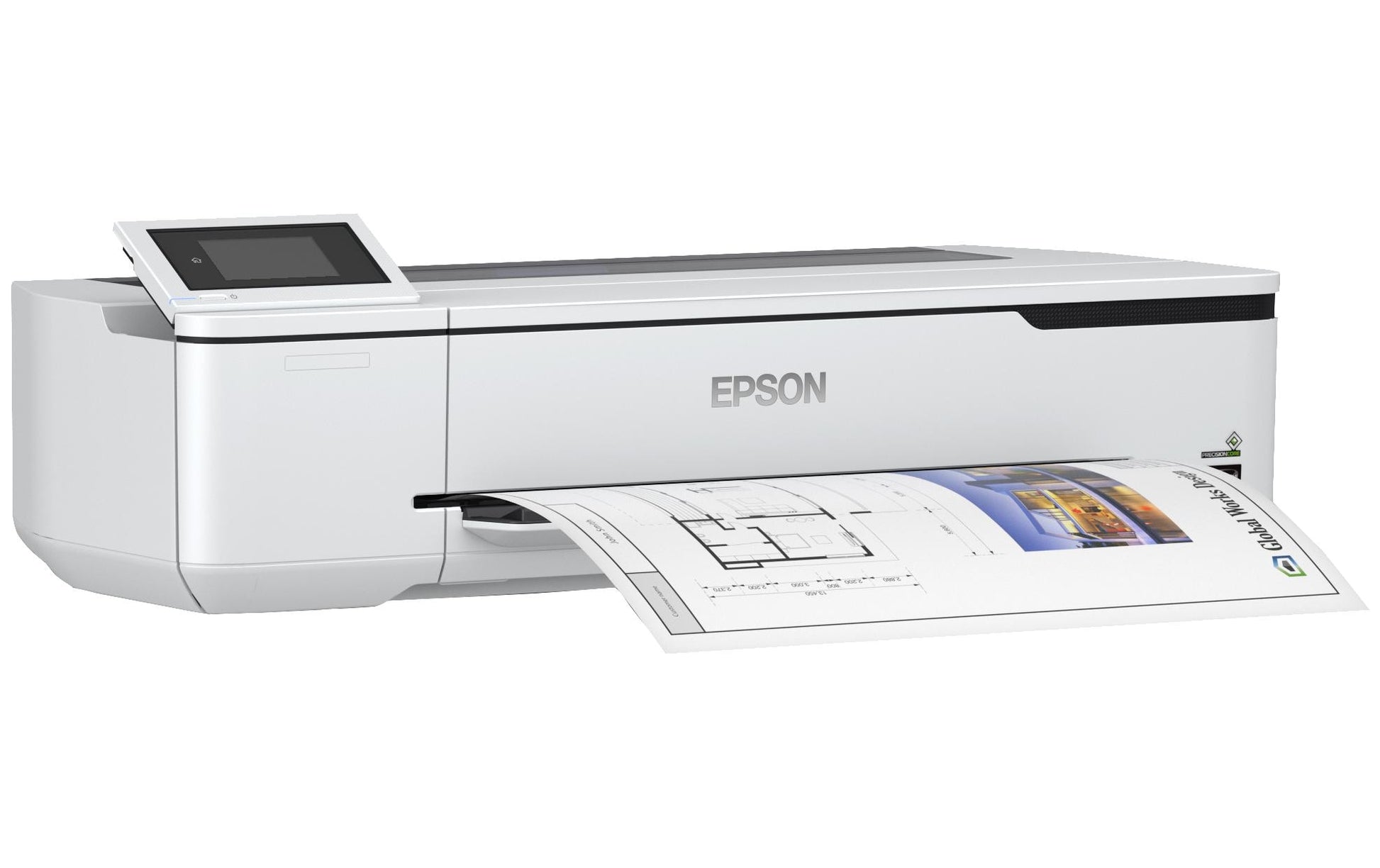 Epson SureColor SC-T3100N – Grossformatdrucker 24", Farbe, LAN/WLAN/USB, ohne Stand, 2400 × 1200 dpi