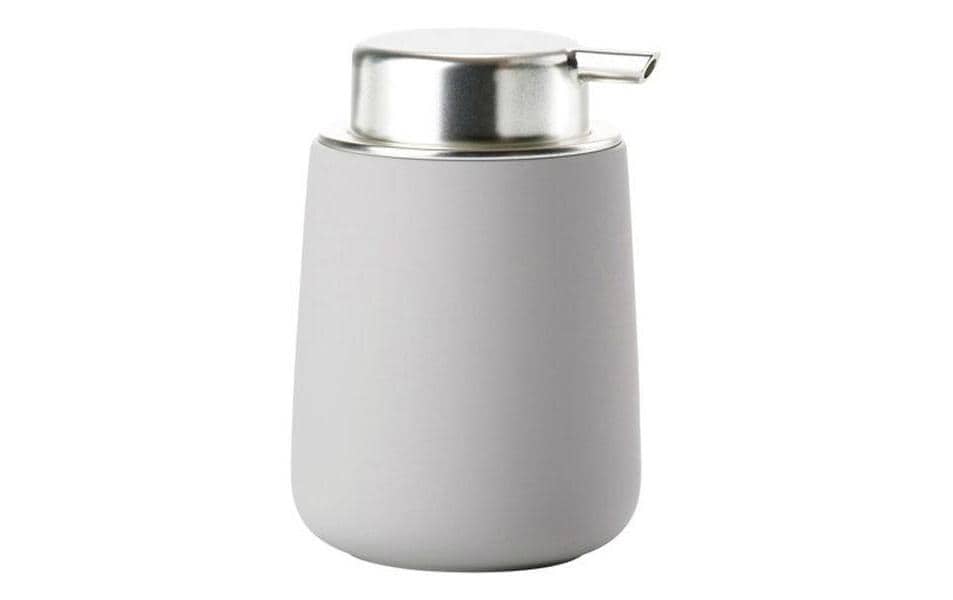 Zone Denmark Nova Seifenspender – Keramik, Hellgrau, 250 ml