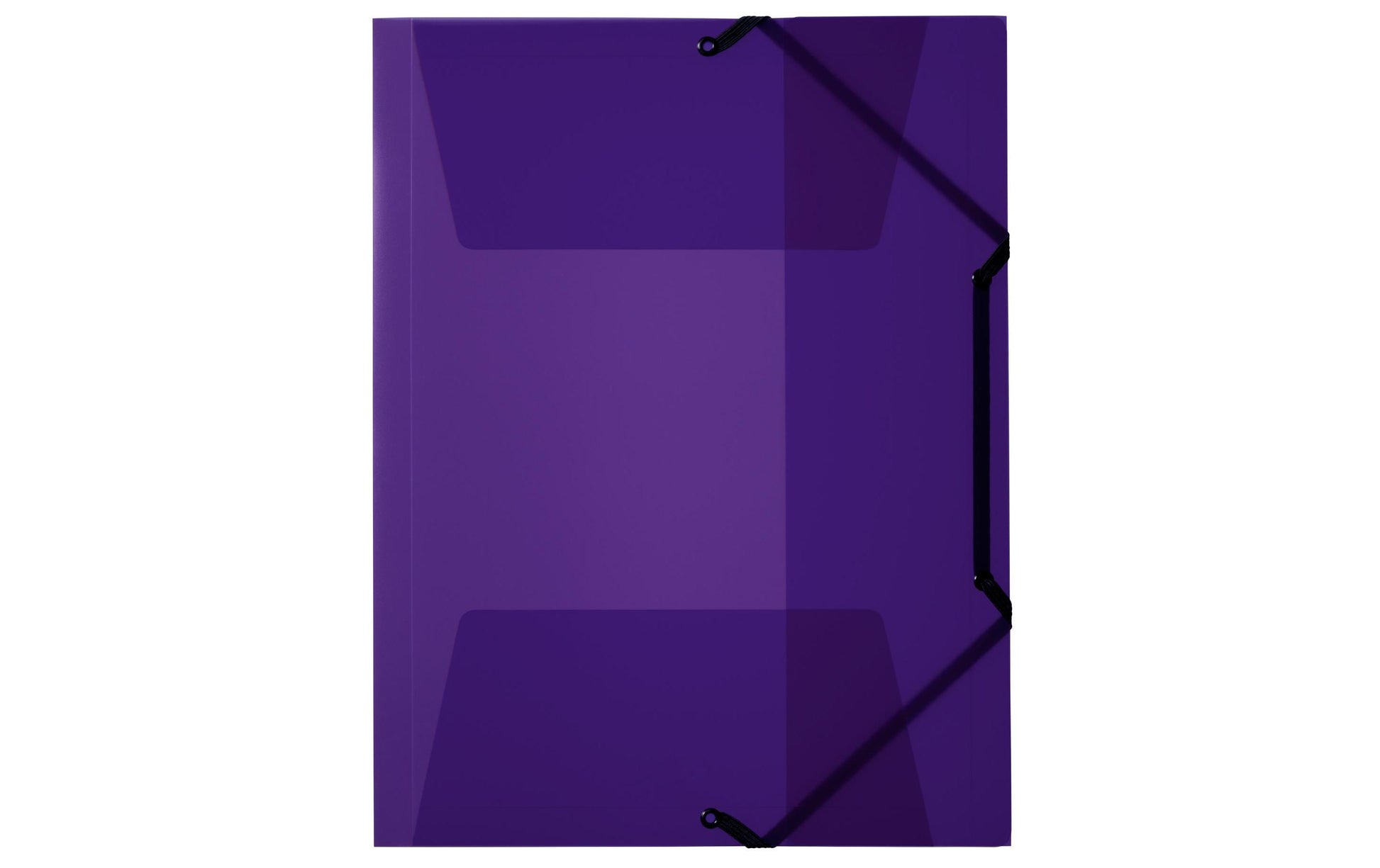 Kolma Sammelmappe für A4, Kunststoff, violett, mit Gummizug